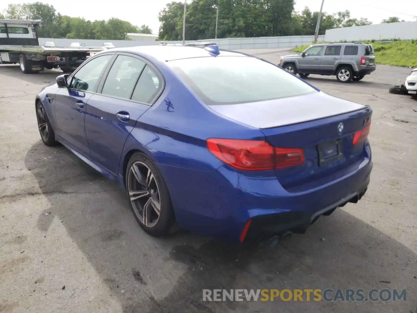 3 Photograph of a damaged car WBSJF0C52KB447410 BMW M5 2019