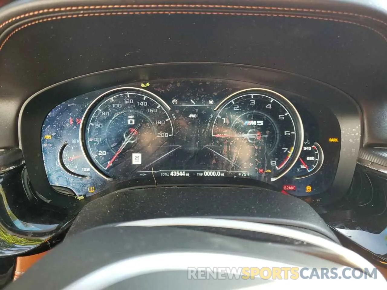 9 Photograph of a damaged car WBSJF0C53KB285089 BMW M5 2019