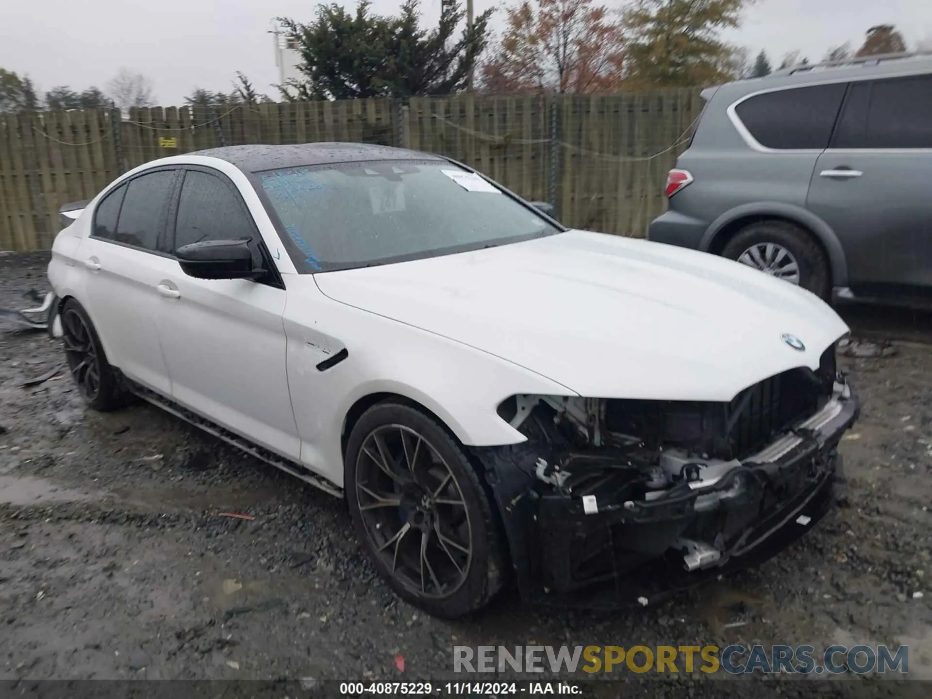 1 Photograph of a damaged car WBSJF0C53KB447416 BMW M5 2019