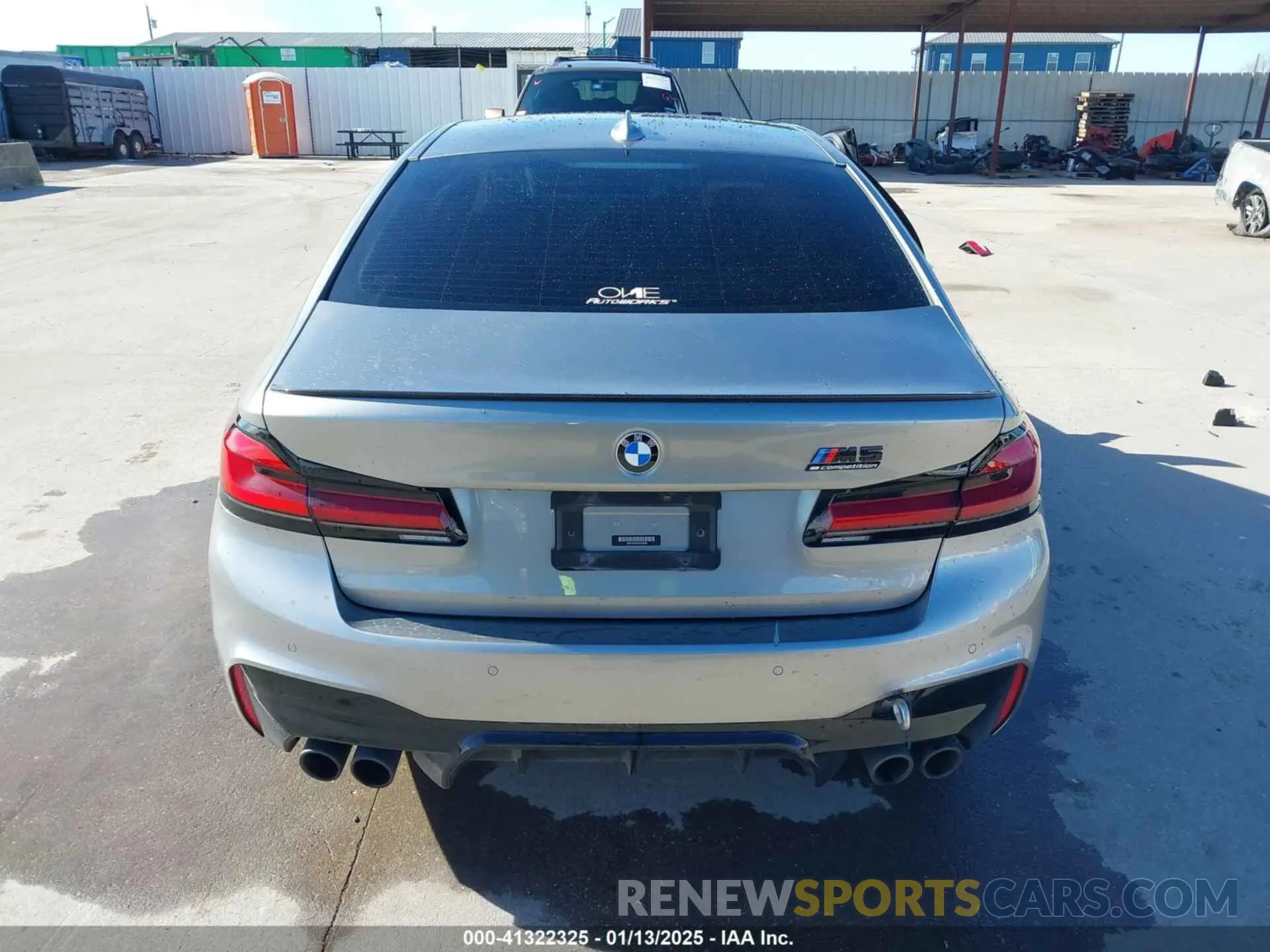 16 Photograph of a damaged car WBSJF0C53KB448064 BMW M5 2019