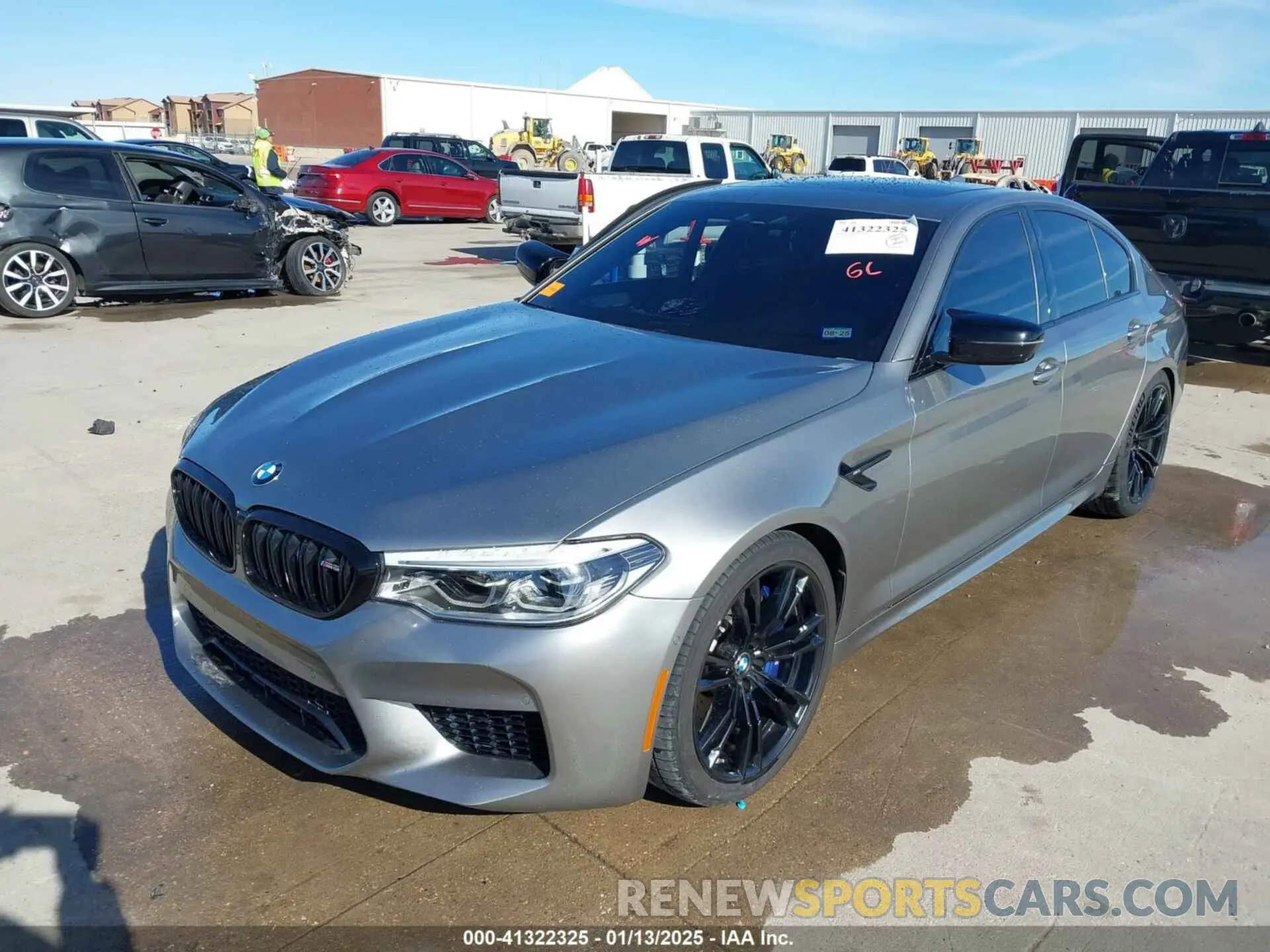 2 Photograph of a damaged car WBSJF0C53KB448064 BMW M5 2019