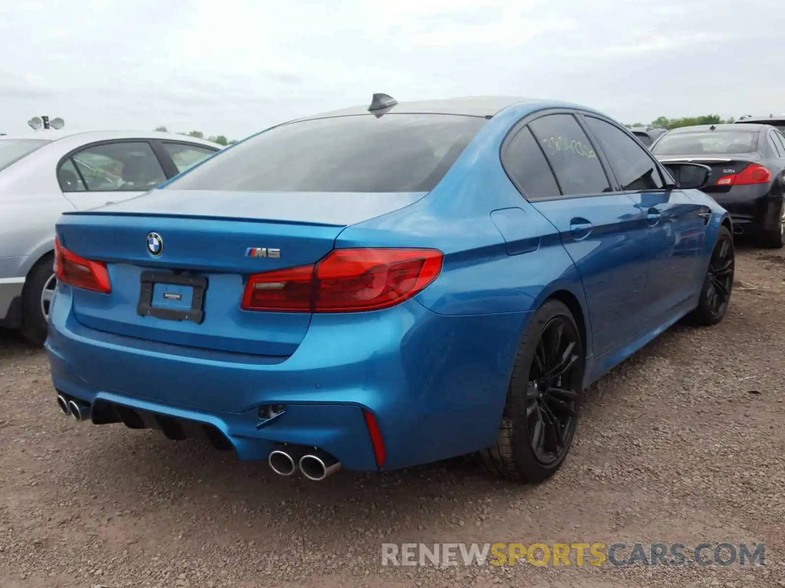 4 Photograph of a damaged car WBSJF0C54KB284422 BMW M5 2019