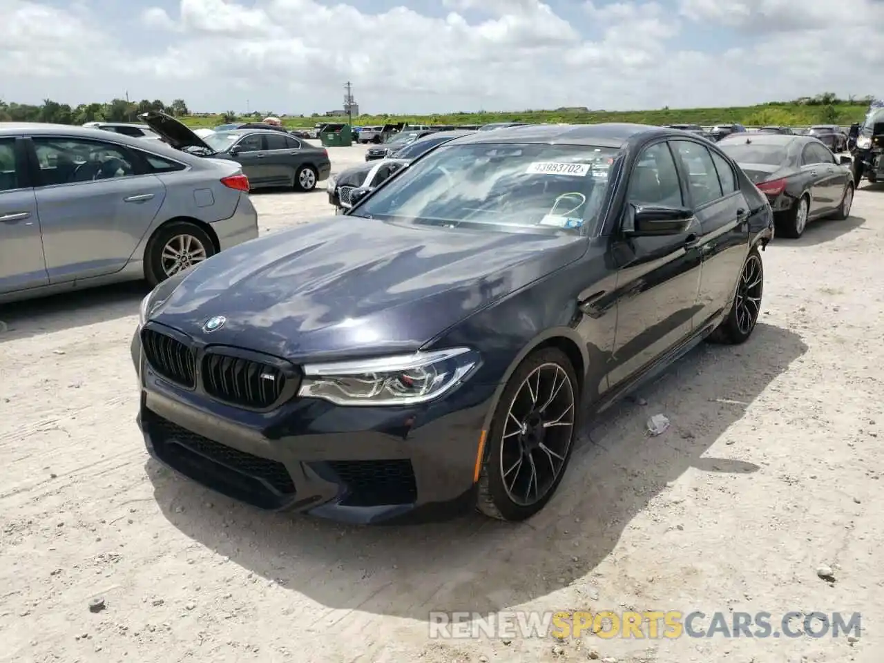 2 Photograph of a damaged car WBSJF0C54KB285148 BMW M5 2019