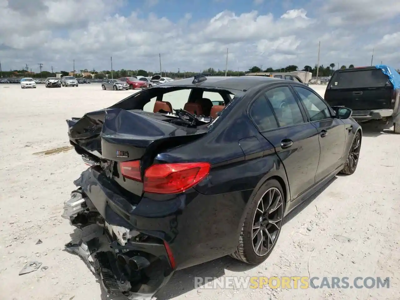 4 Photograph of a damaged car WBSJF0C54KB285148 BMW M5 2019