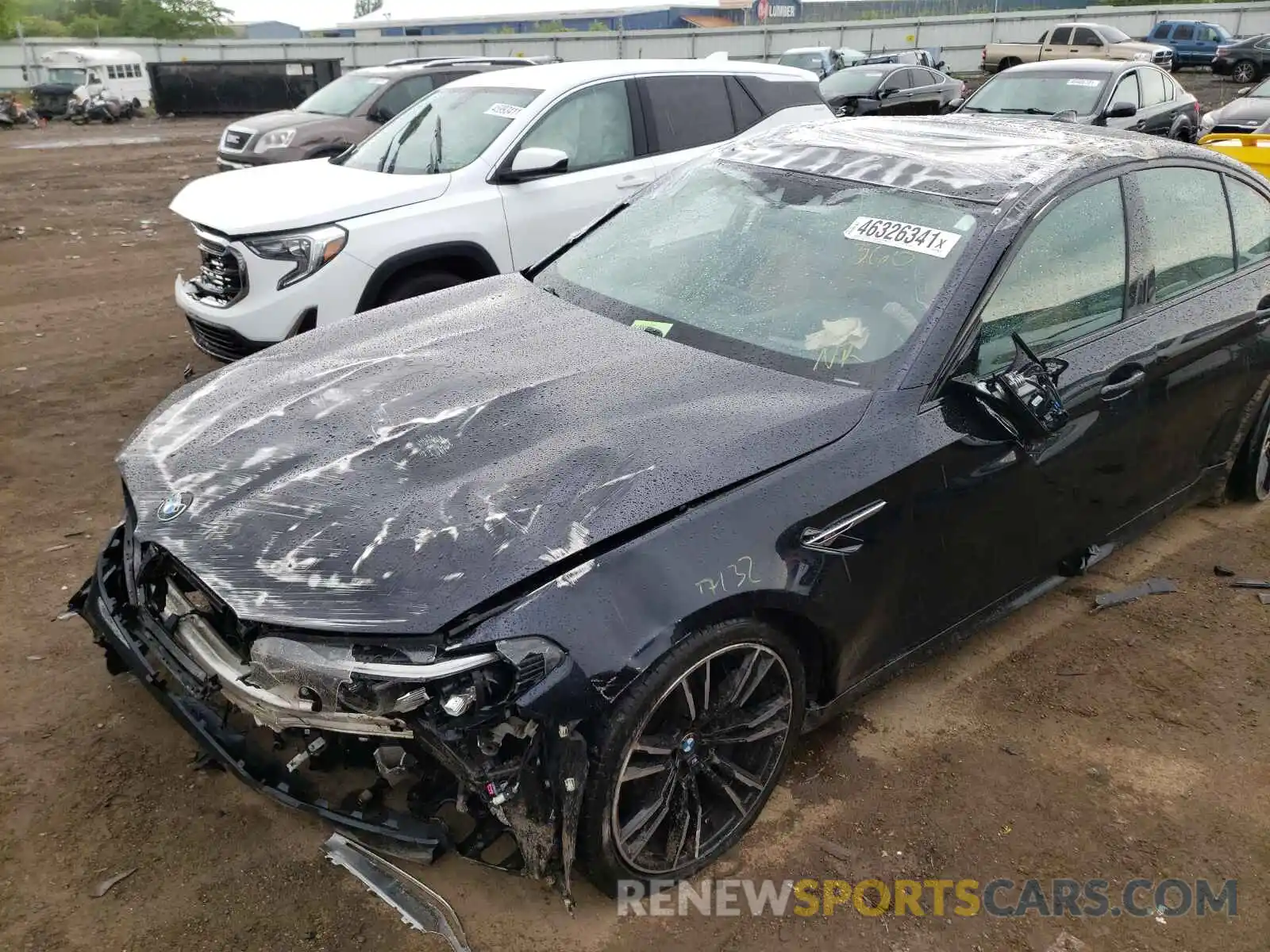 9 Photograph of a damaged car WBSJF0C54KB447652 BMW M5 2019