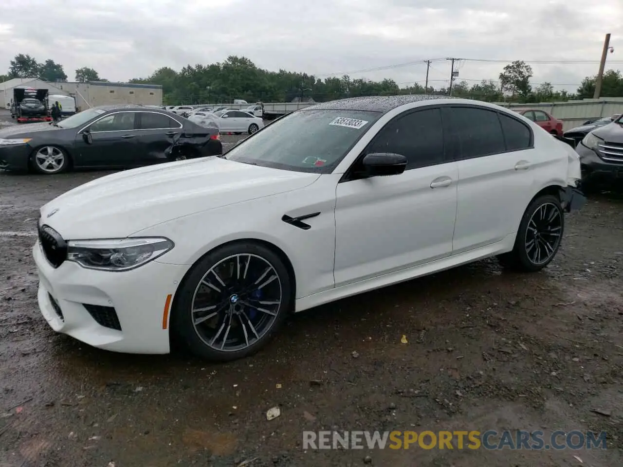 1 Photograph of a damaged car WBSJF0C54KB447781 BMW M5 2019