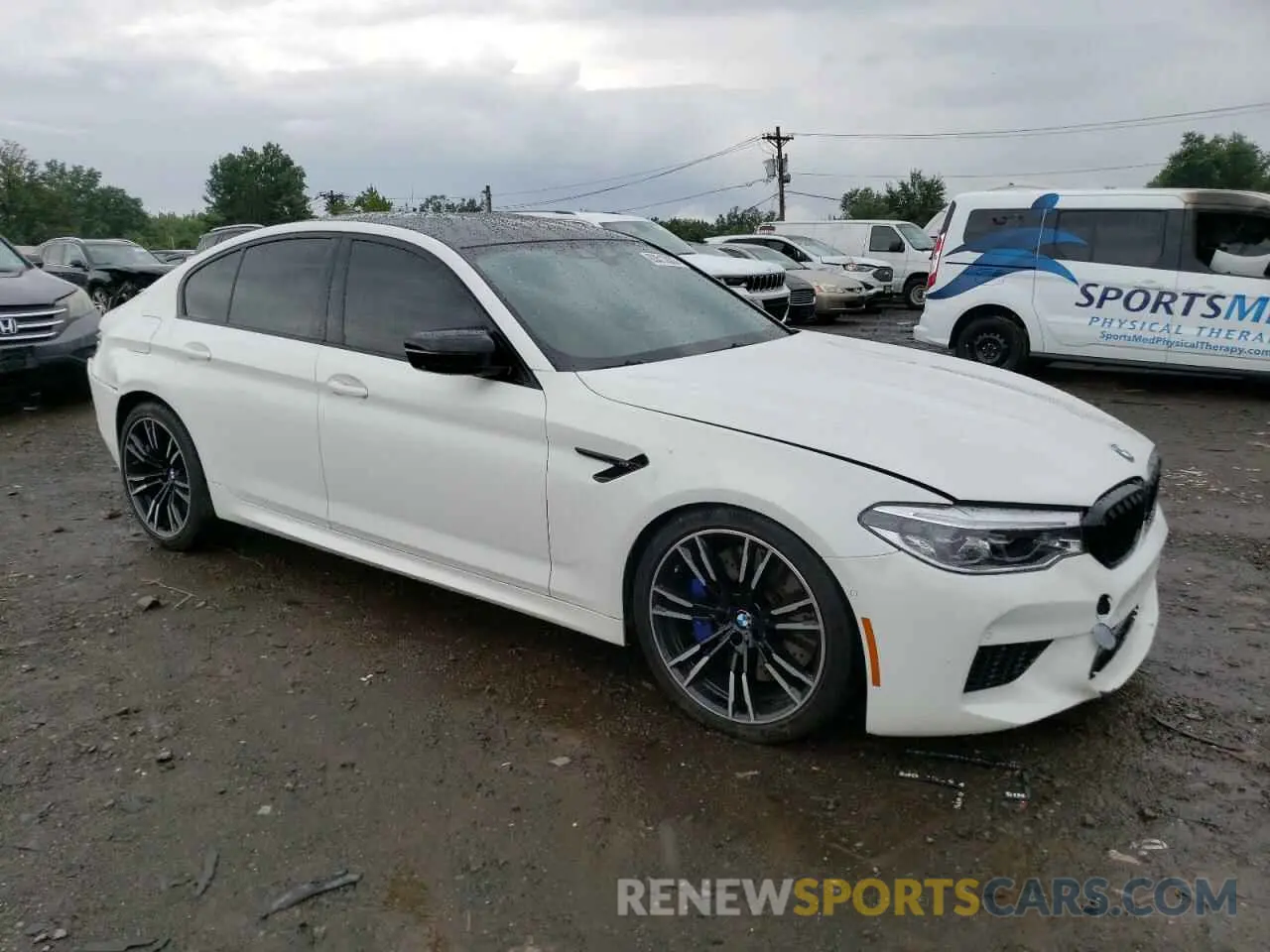 4 Photograph of a damaged car WBSJF0C54KB447781 BMW M5 2019