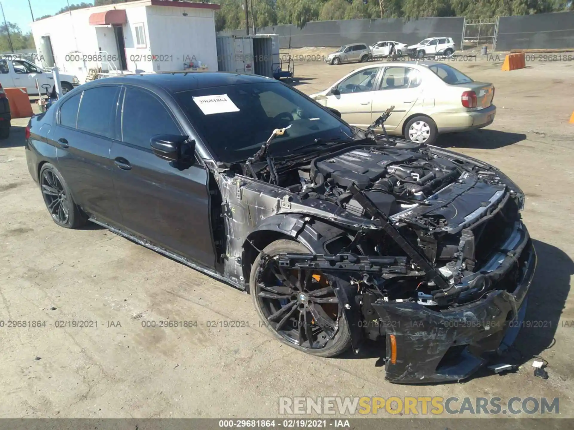 1 Photograph of a damaged car WBSJF0C54KB448011 BMW M5 2019