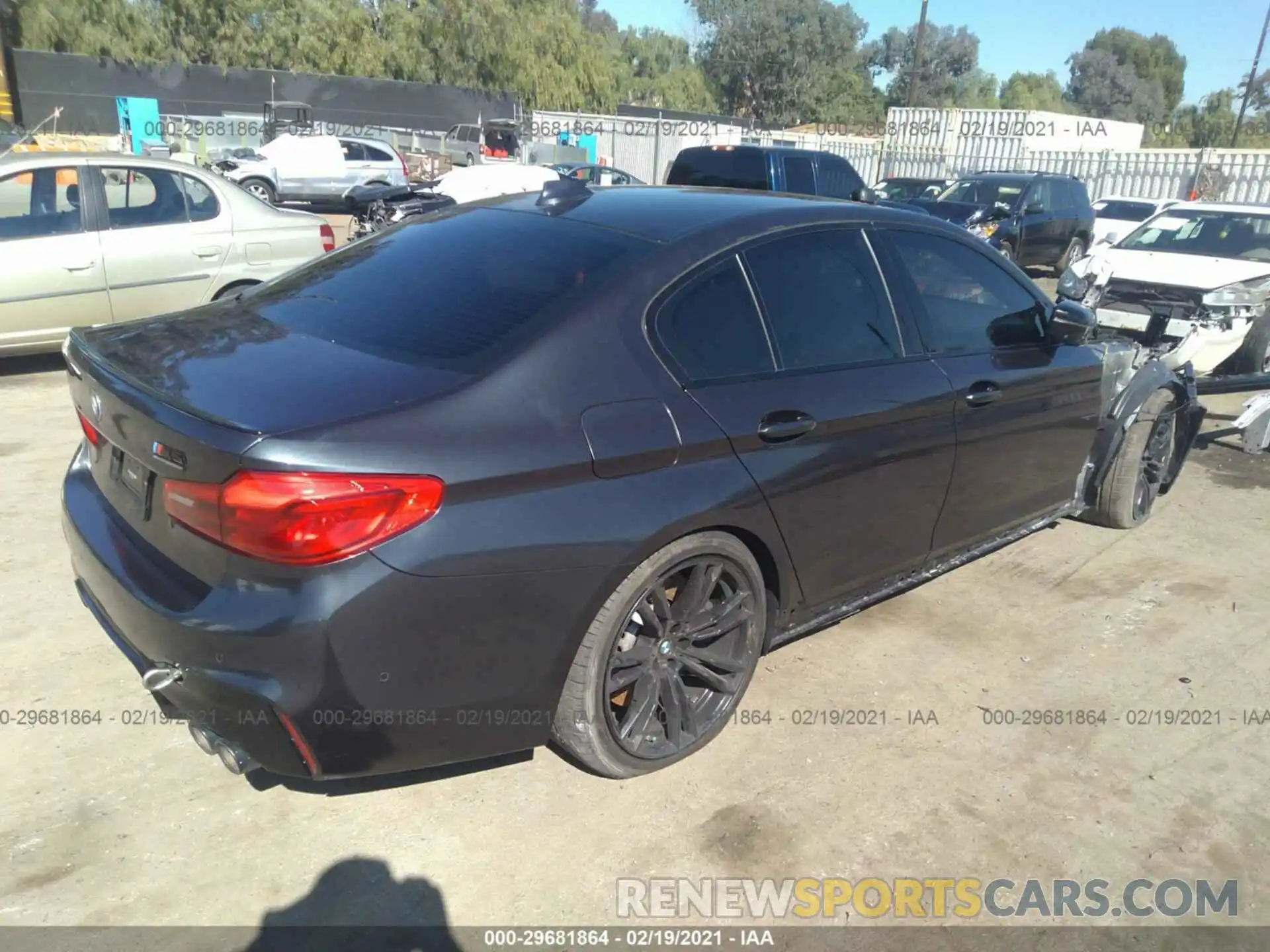 4 Photograph of a damaged car WBSJF0C54KB448011 BMW M5 2019