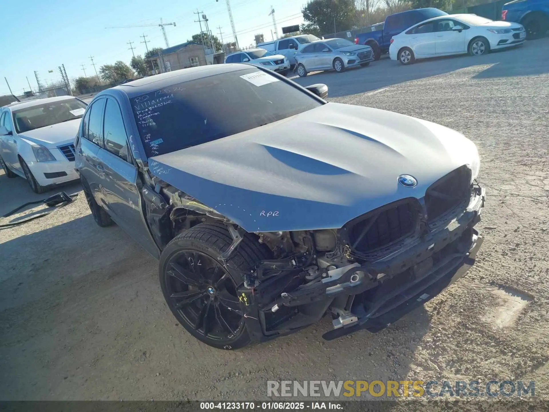 1 Photograph of a damaged car WBSJF0C54KB448610 BMW M5 2019
