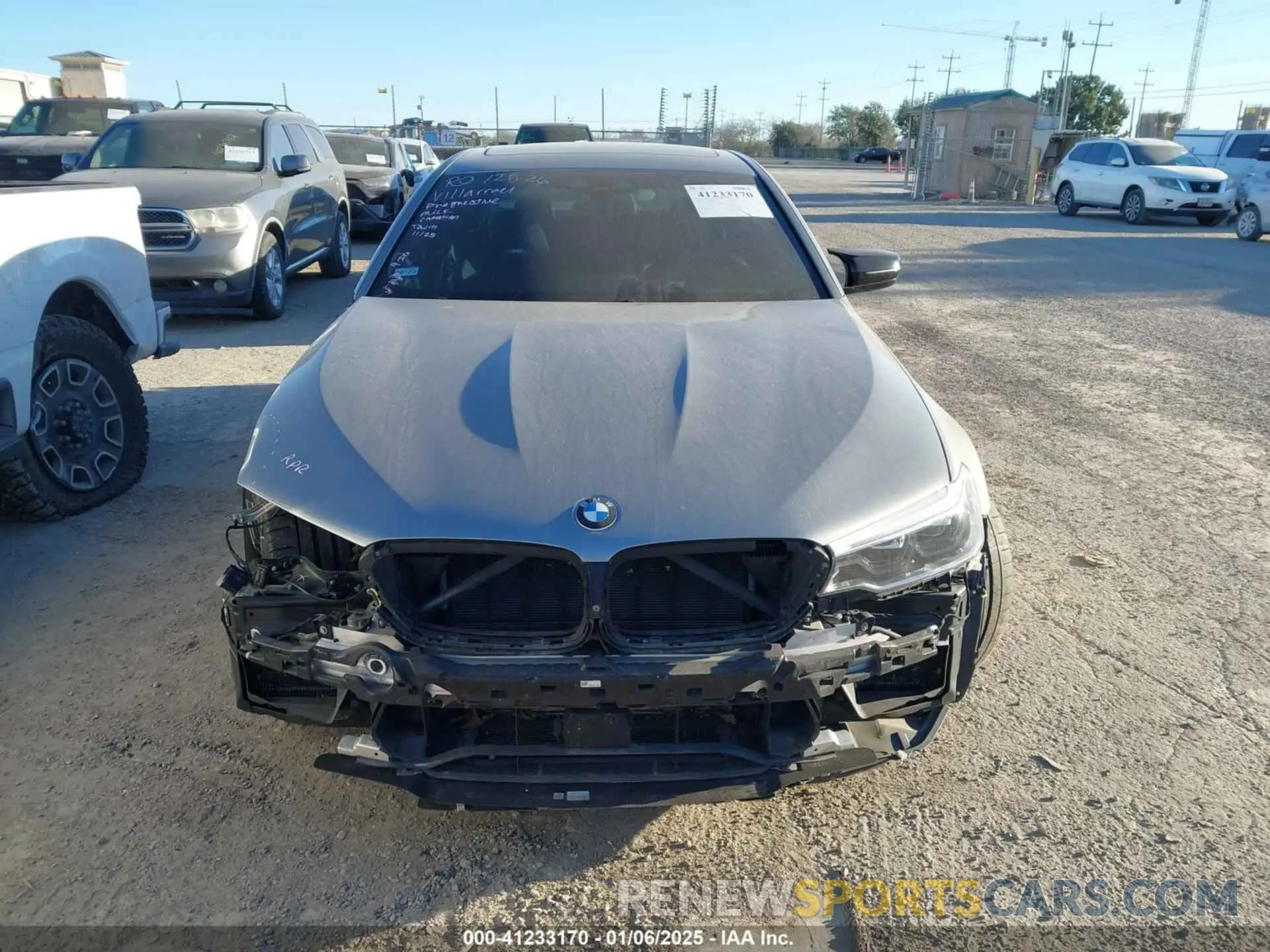 13 Photograph of a damaged car WBSJF0C54KB448610 BMW M5 2019