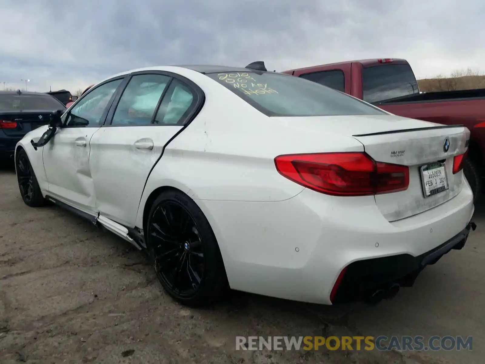 3 Photograph of a damaged car WBSJF0C55KB447725 BMW M5 2019