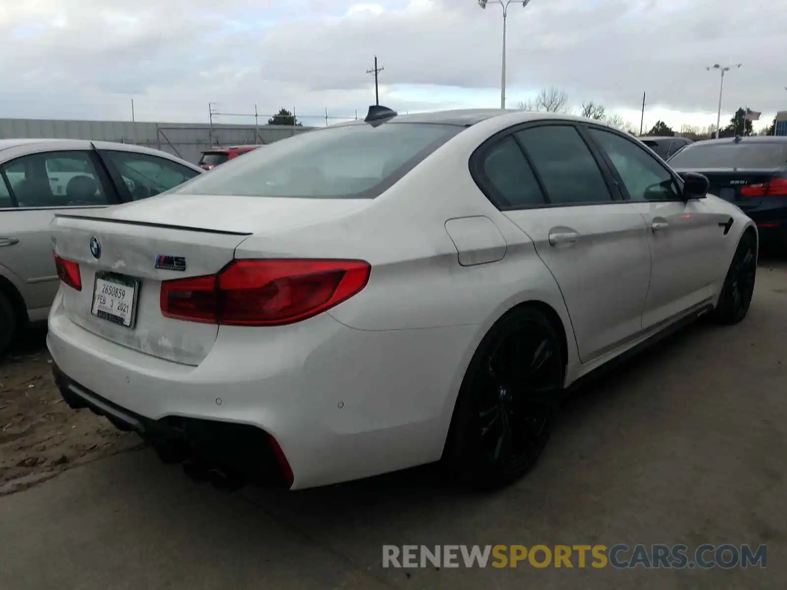 4 Photograph of a damaged car WBSJF0C55KB447725 BMW M5 2019