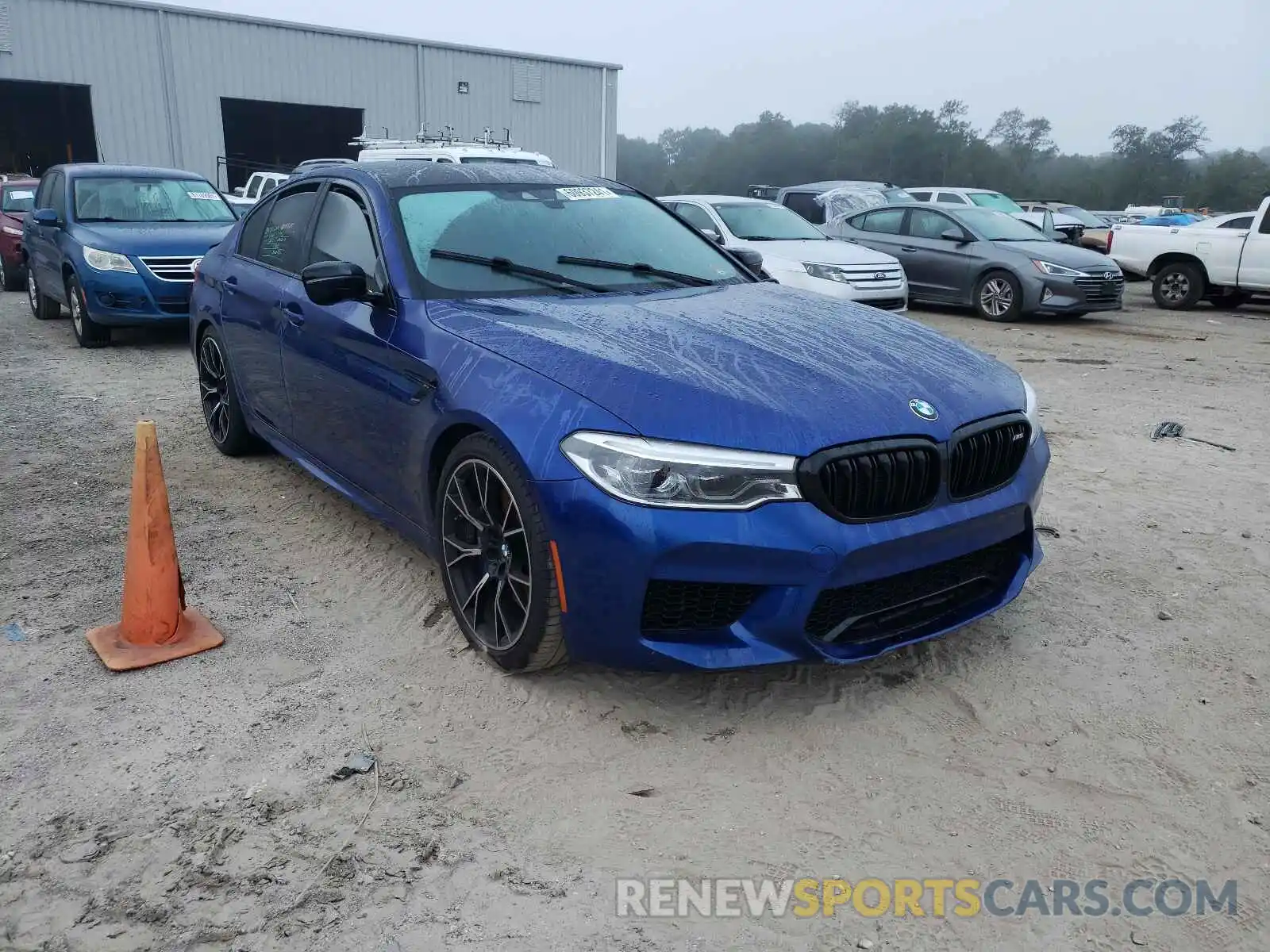 1 Photograph of a damaged car WBSJF0C55KB448101 BMW M5 2019