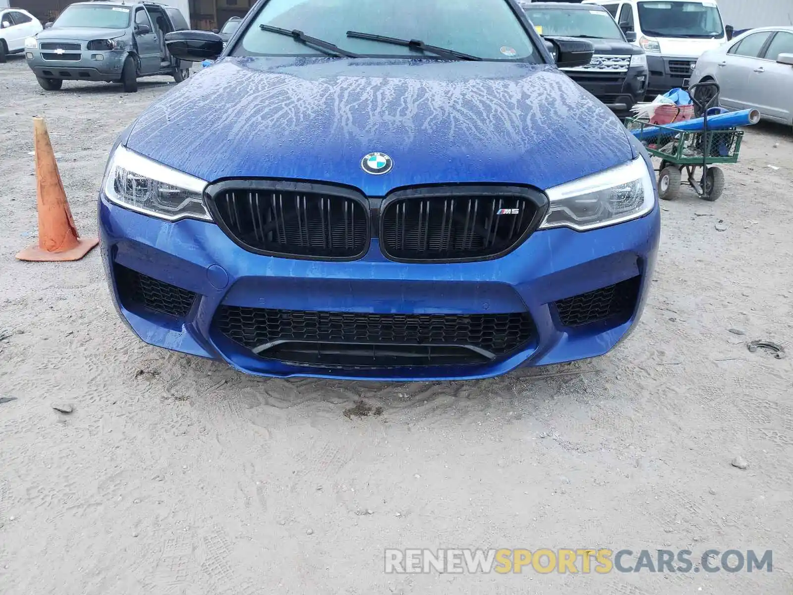 9 Photograph of a damaged car WBSJF0C55KB448101 BMW M5 2019