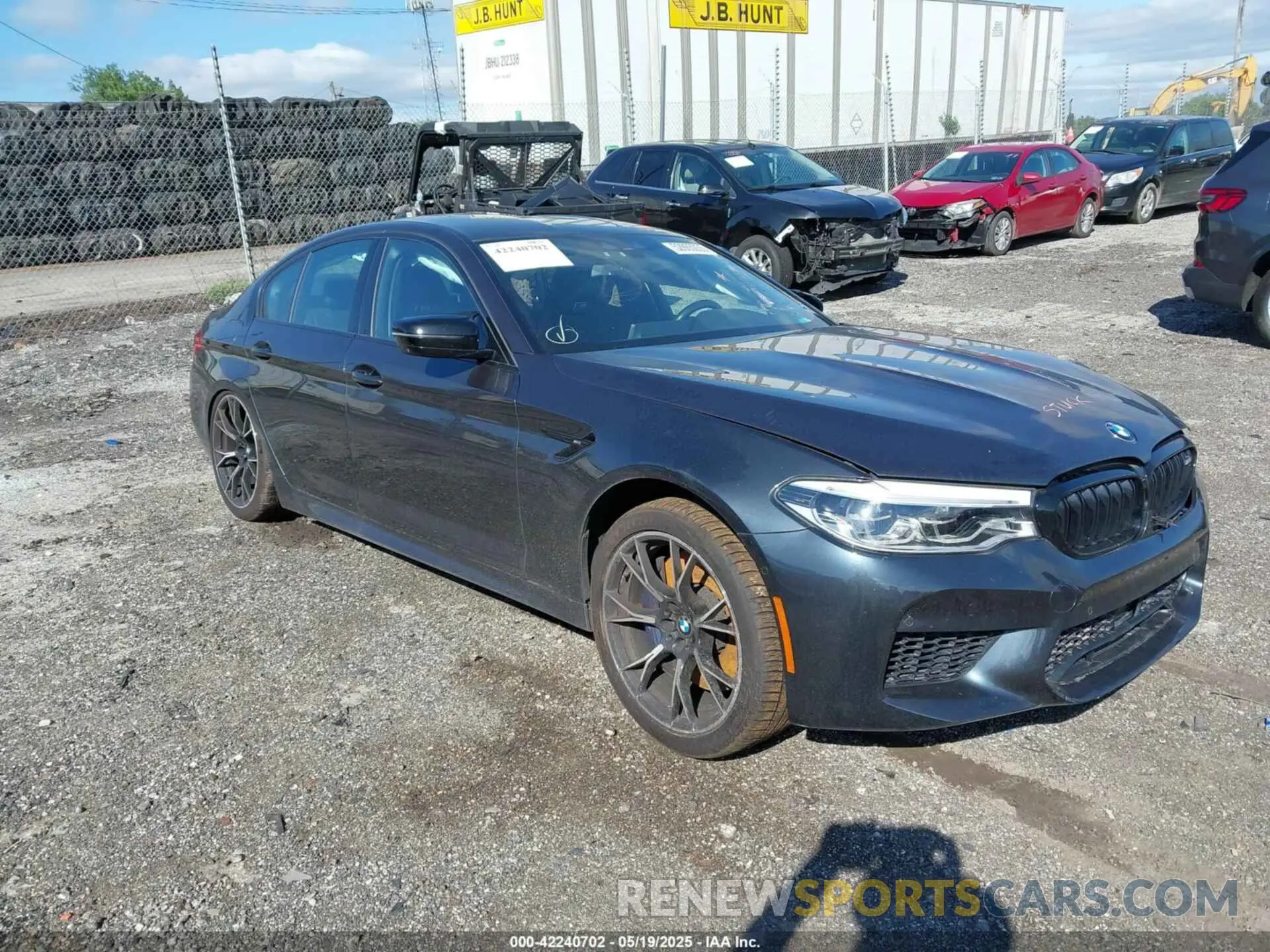 1 Photograph of a damaged car WBSJF0C56KB448351 BMW M5 2019