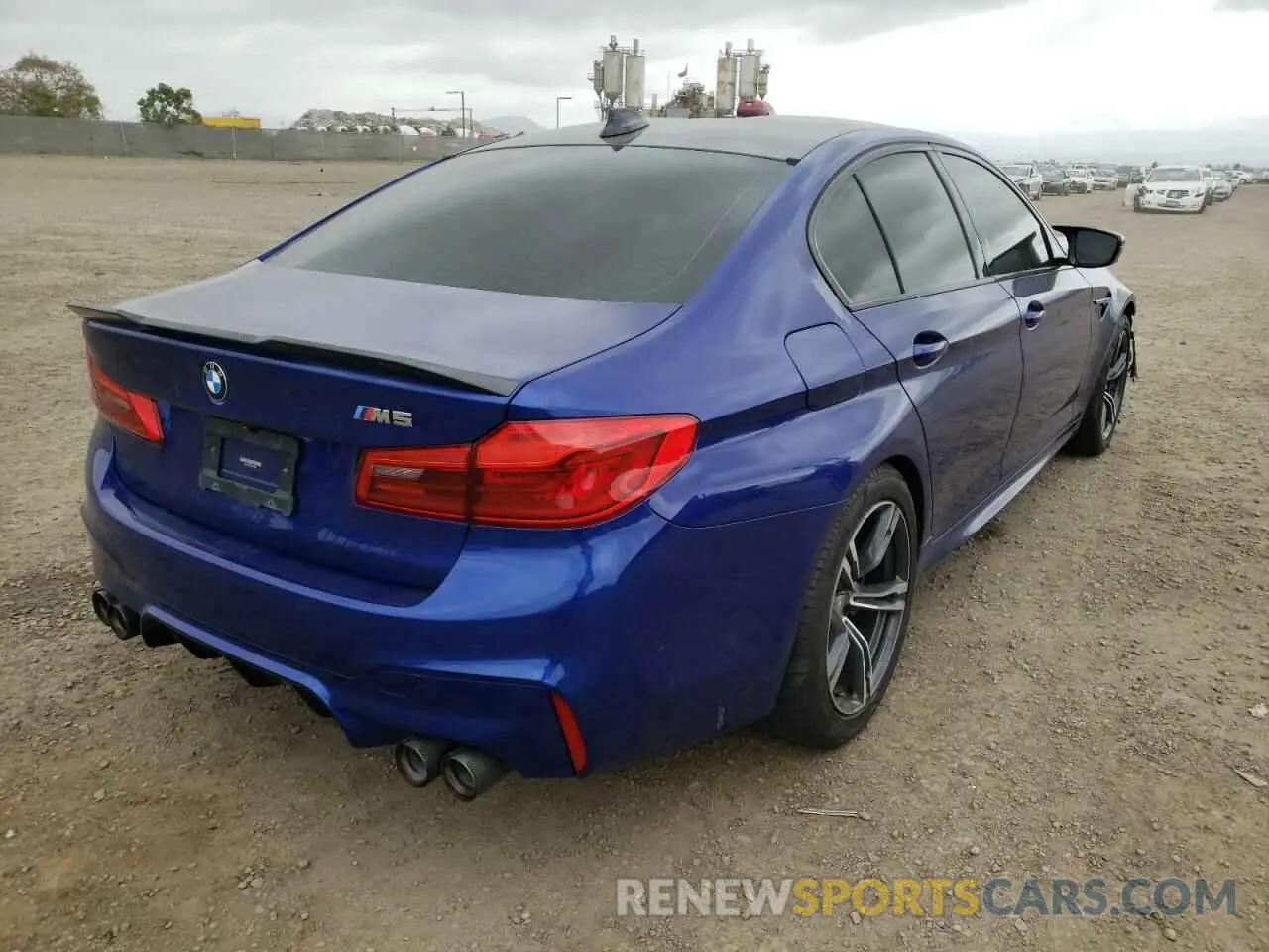4 Photograph of a damaged car WBSJF0C57KB447922 BMW M5 2019
