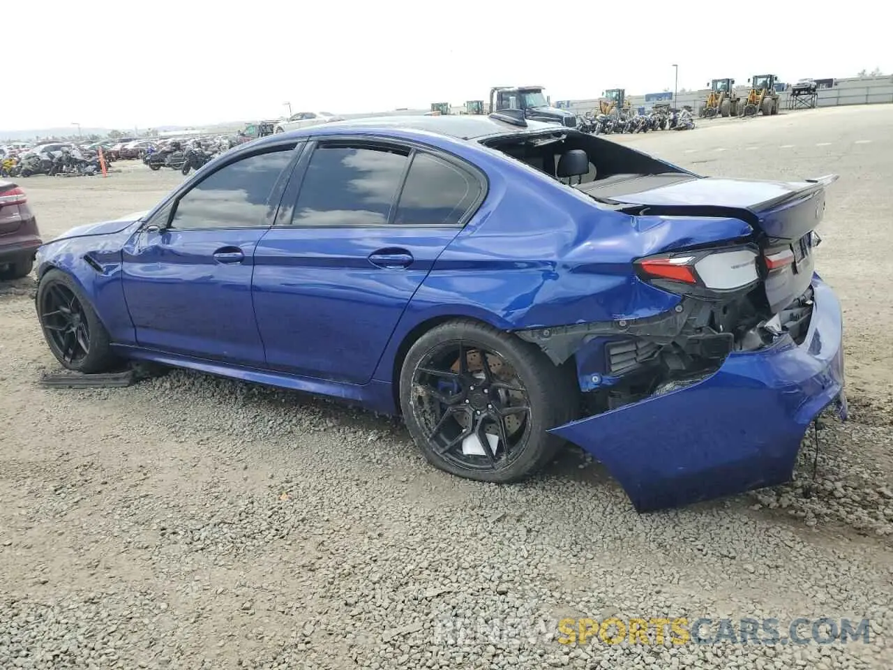 2 Photograph of a damaged car WBSJF0C58KB448366 BMW M5 2019