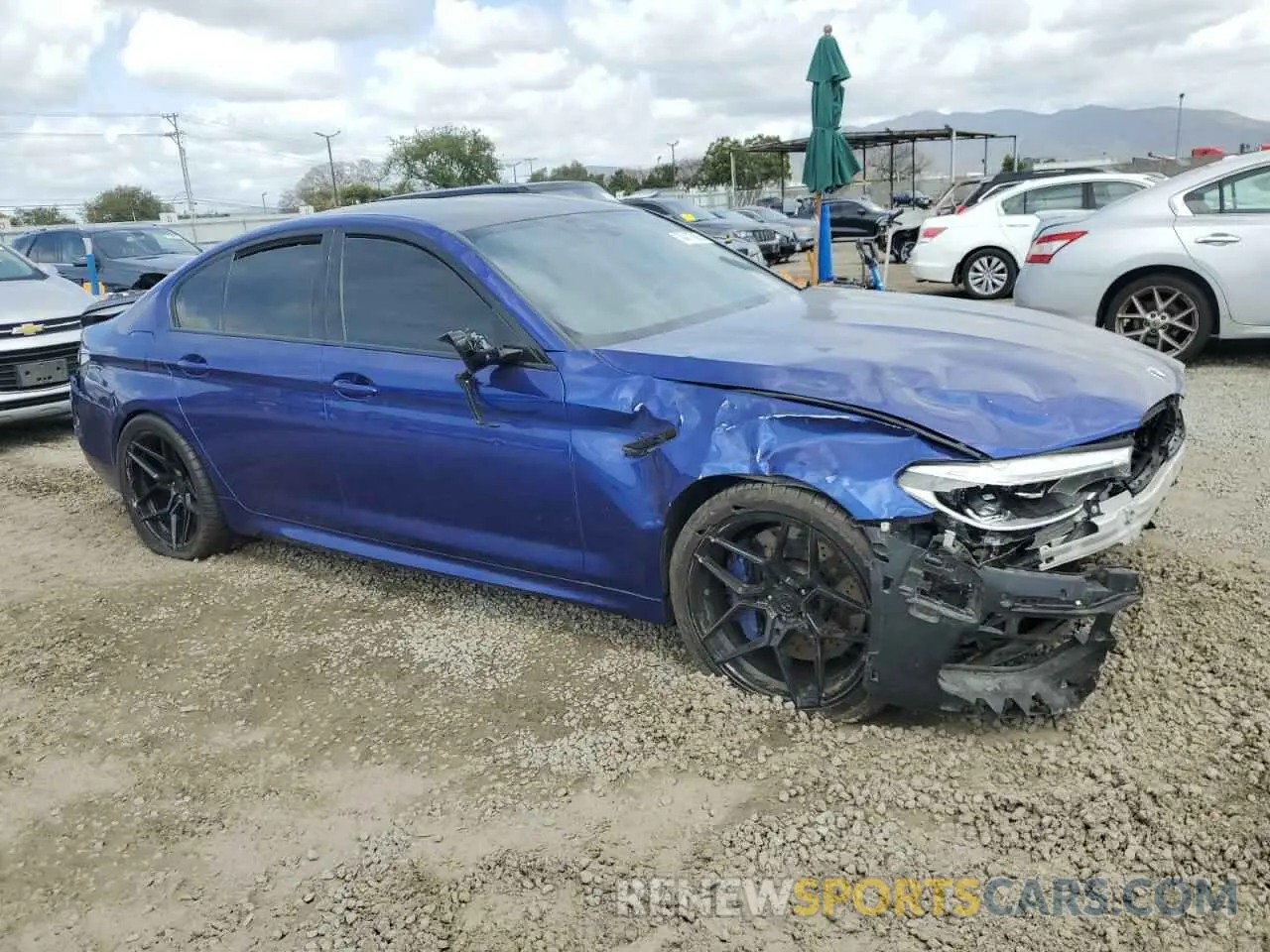 4 Photograph of a damaged car WBSJF0C58KB448366 BMW M5 2019
