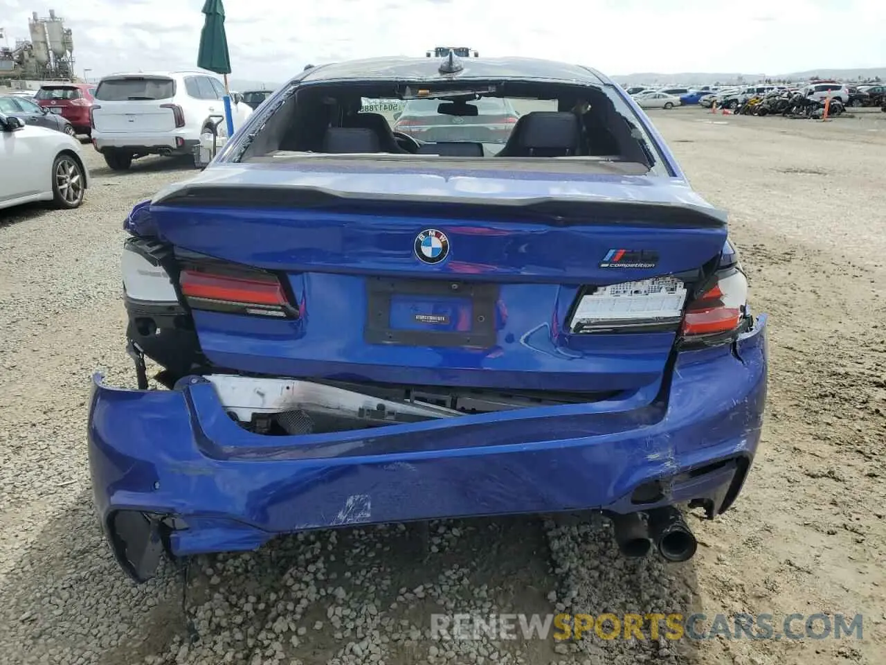 6 Photograph of a damaged car WBSJF0C58KB448366 BMW M5 2019