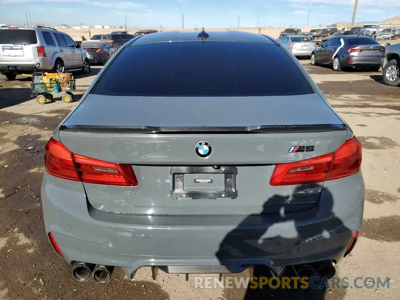 6 Photograph of a damaged car WBSJF0C59KB285517 BMW M5 2019