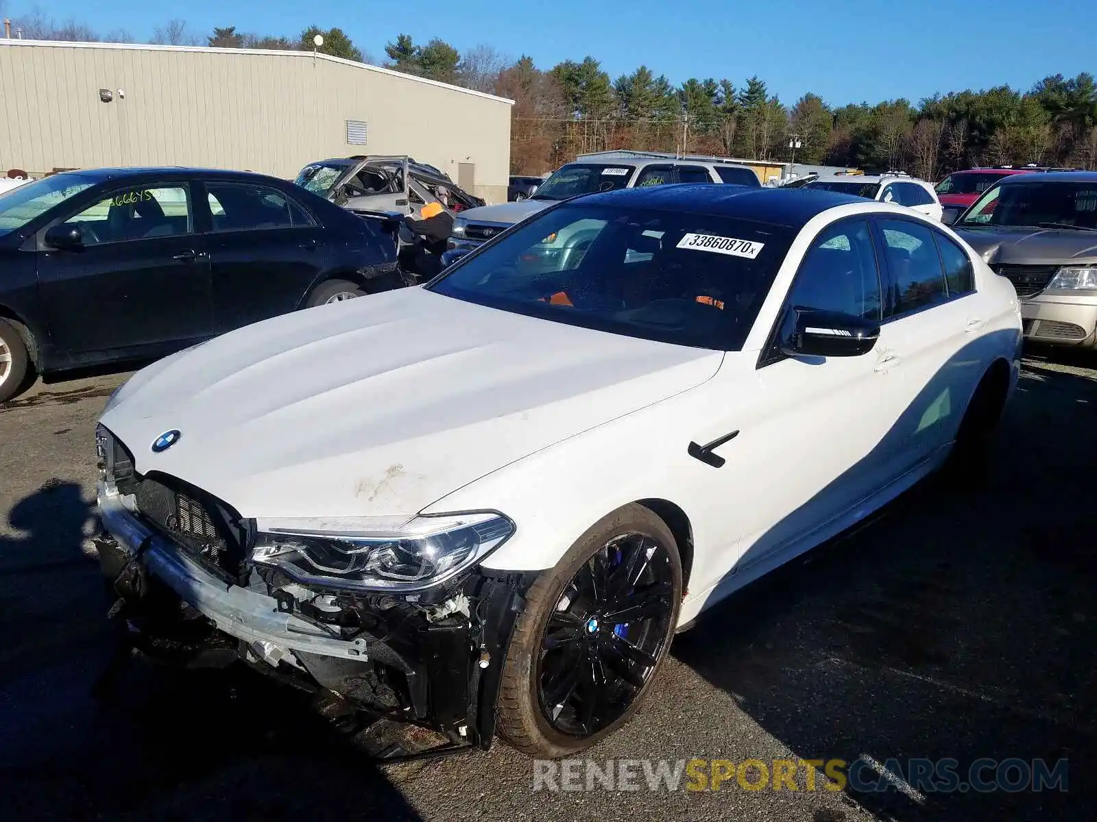 2 Photograph of a damaged car WBSJF0C59KB285680 BMW M5 2019