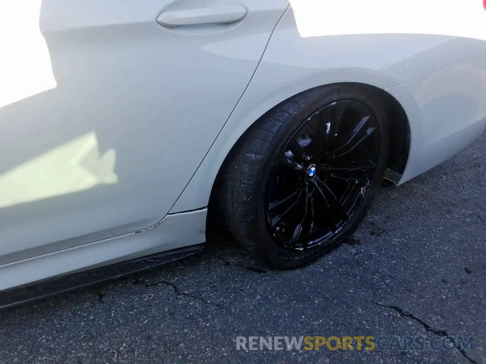 9 Photograph of a damaged car WBSJF0C59KB285680 BMW M5 2019