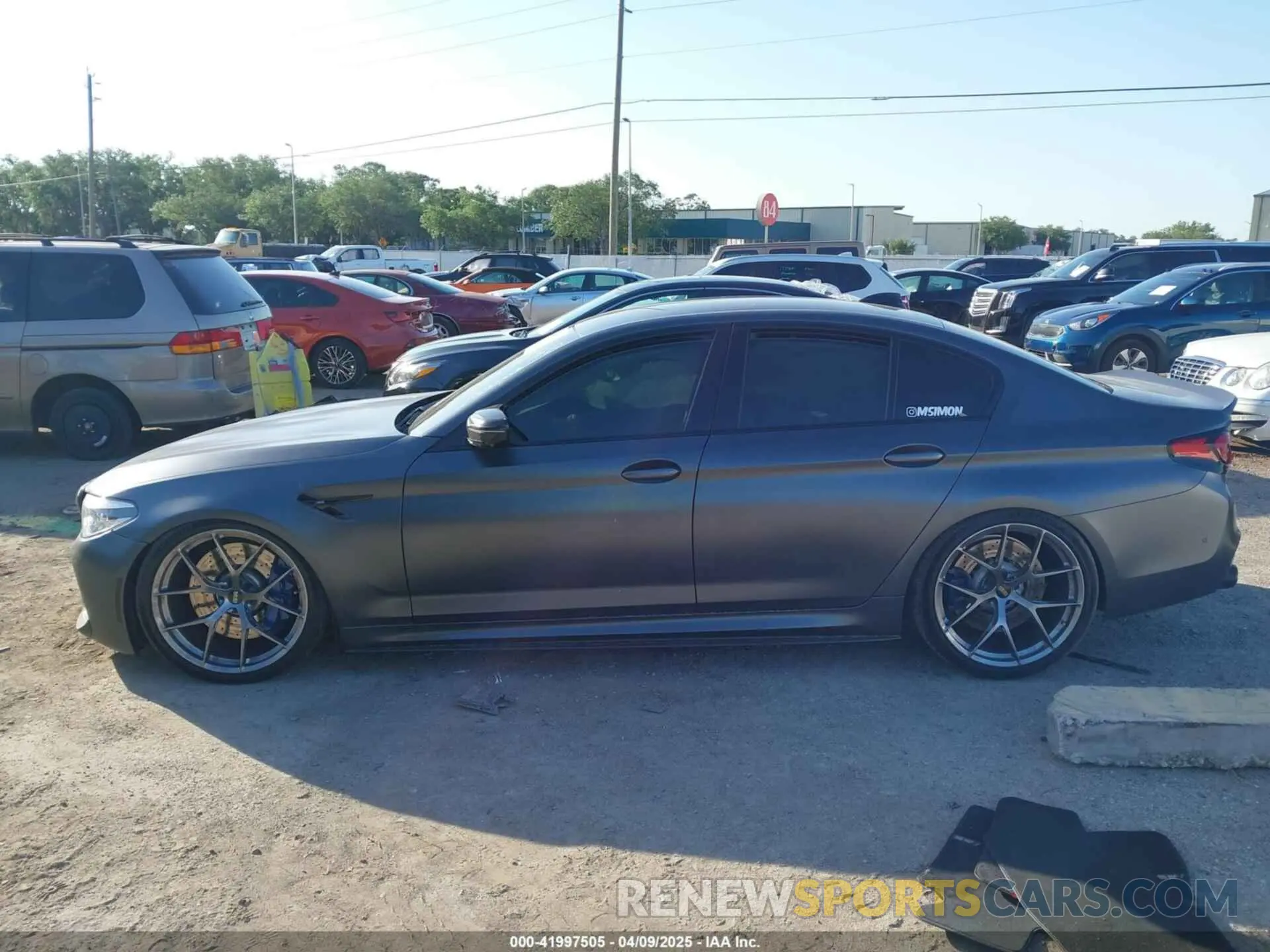 13 Photograph of a damaged car WBSJF0C59KB447419 BMW M5 2019