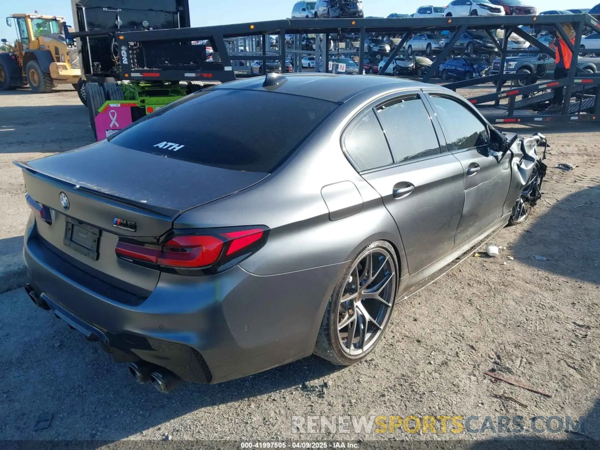 4 Photograph of a damaged car WBSJF0C59KB447419 BMW M5 2019