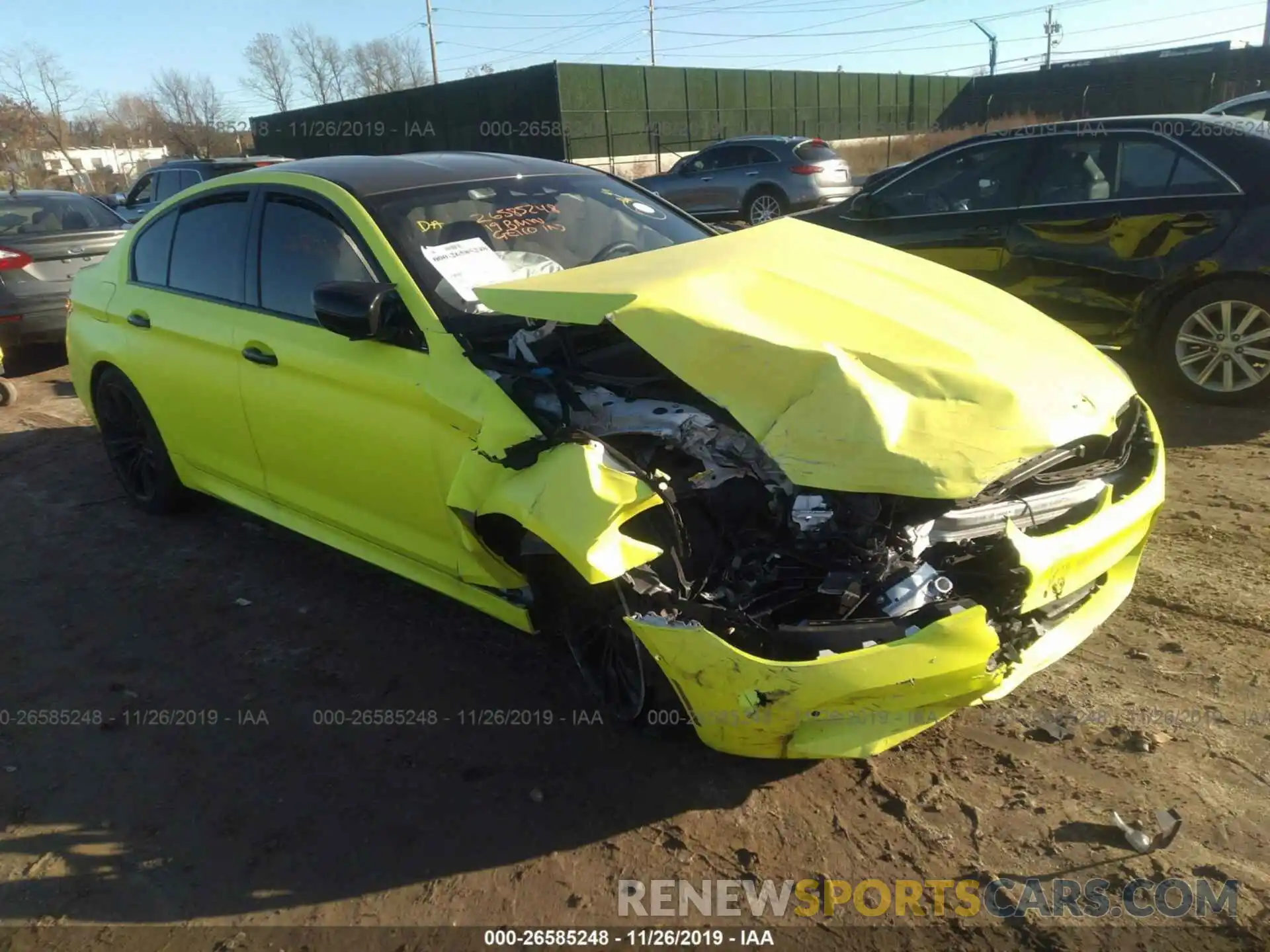 1 Photograph of a damaged car WBSJF0C59KB447775 BMW M5 2019