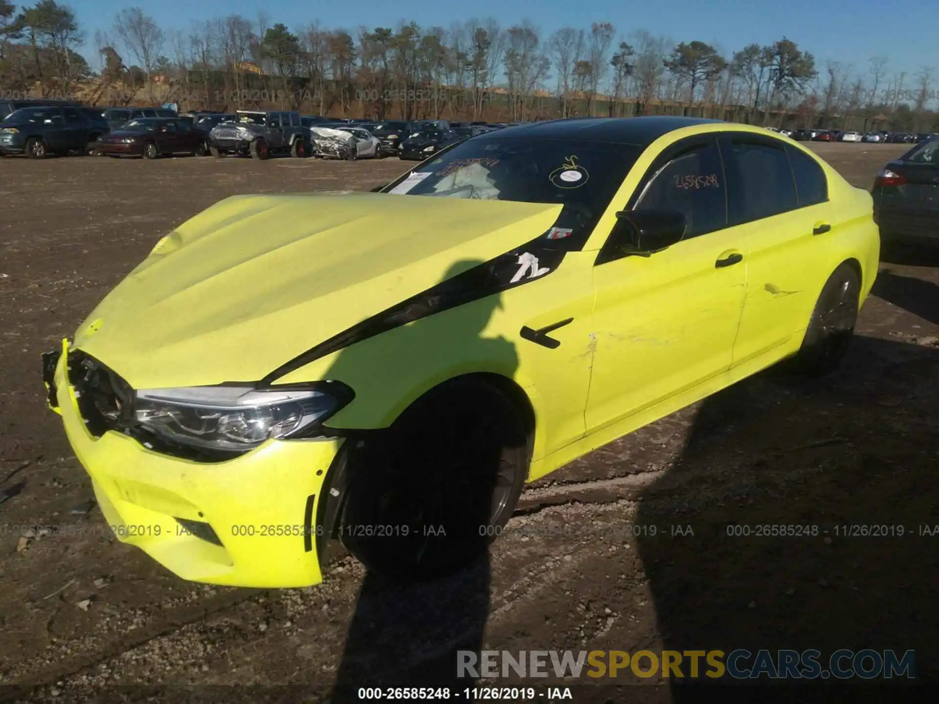 2 Photograph of a damaged car WBSJF0C59KB447775 BMW M5 2019