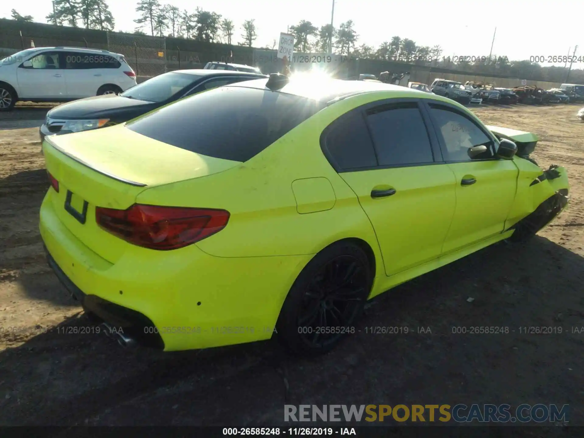 4 Photograph of a damaged car WBSJF0C59KB447775 BMW M5 2019