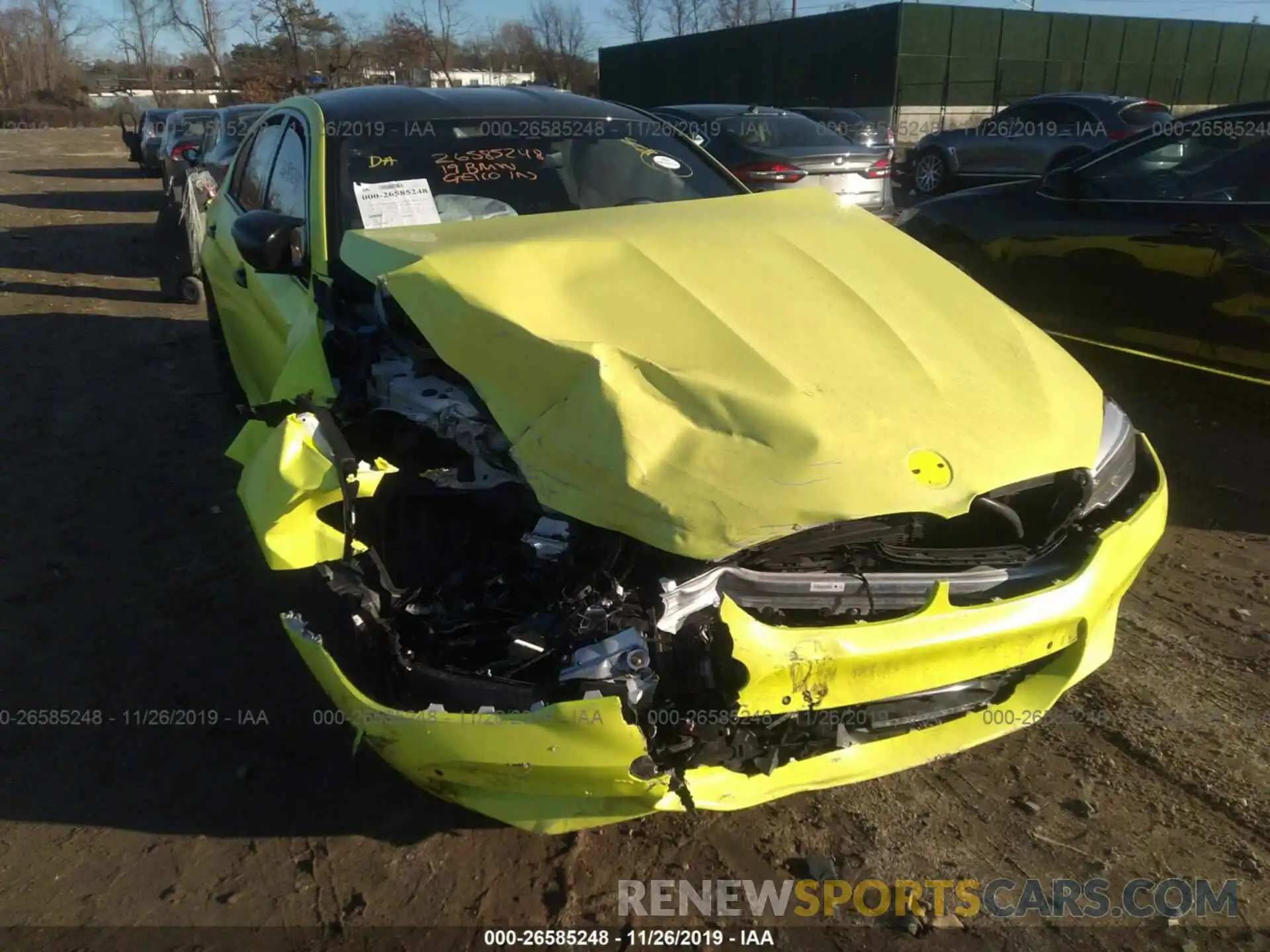 6 Photograph of a damaged car WBSJF0C59KB447775 BMW M5 2019