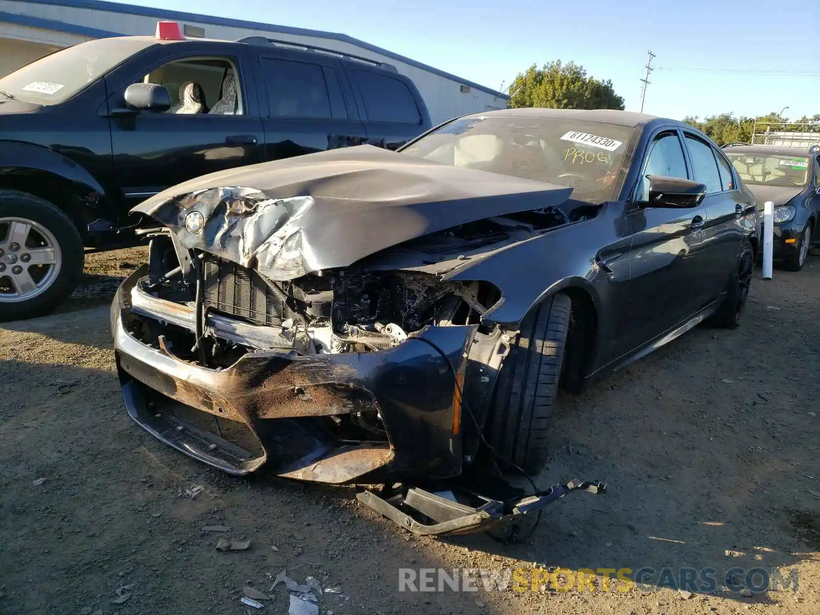 2 Photograph of a damaged car WBSJF0C5XKB285137 BMW M5 2019