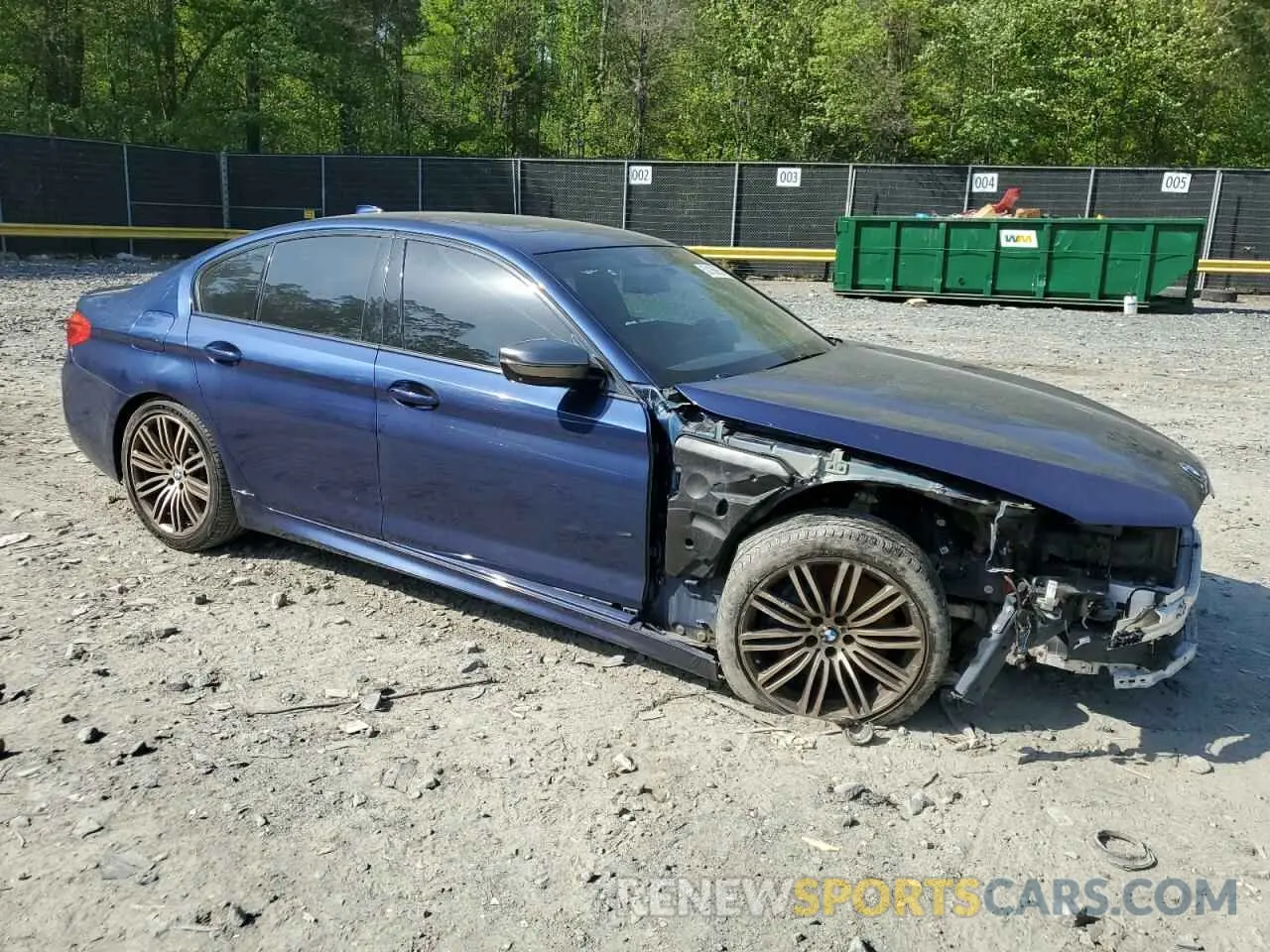4 Photograph of a damaged car WBAJS7C00LBN96137 BMW M5 2020