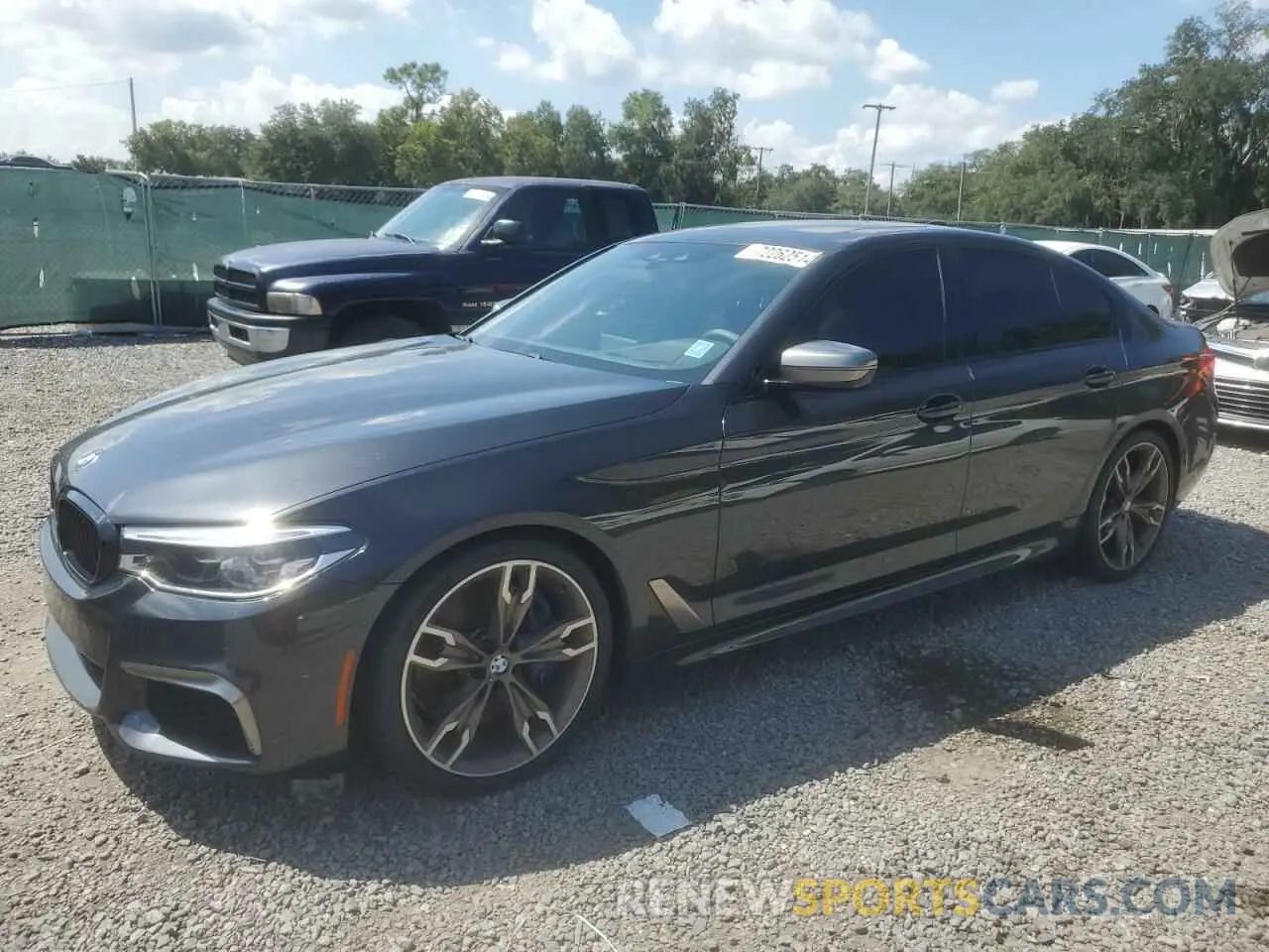 1 Photograph of a damaged car WBAJS7C02LCD36366 BMW M5 2020