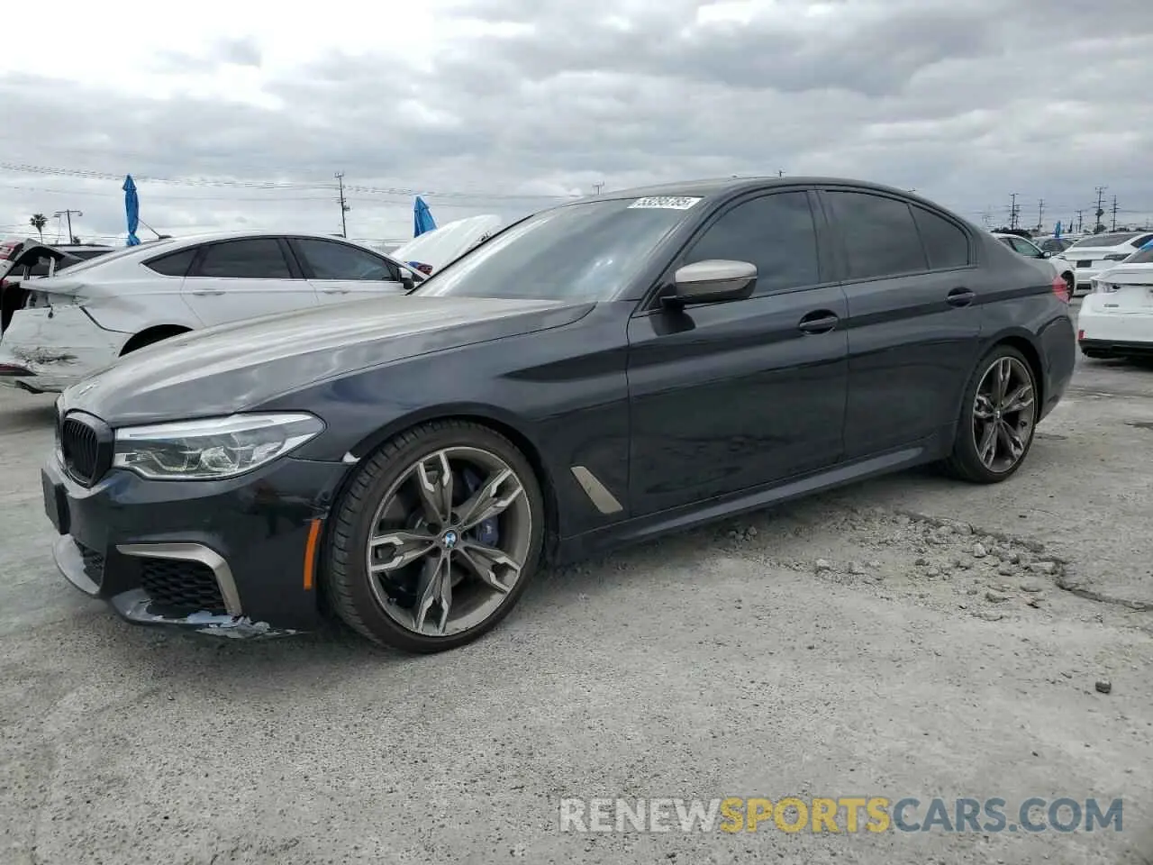 1 Photograph of a damaged car WBAJS7C03LBN96570 BMW M5 2020
