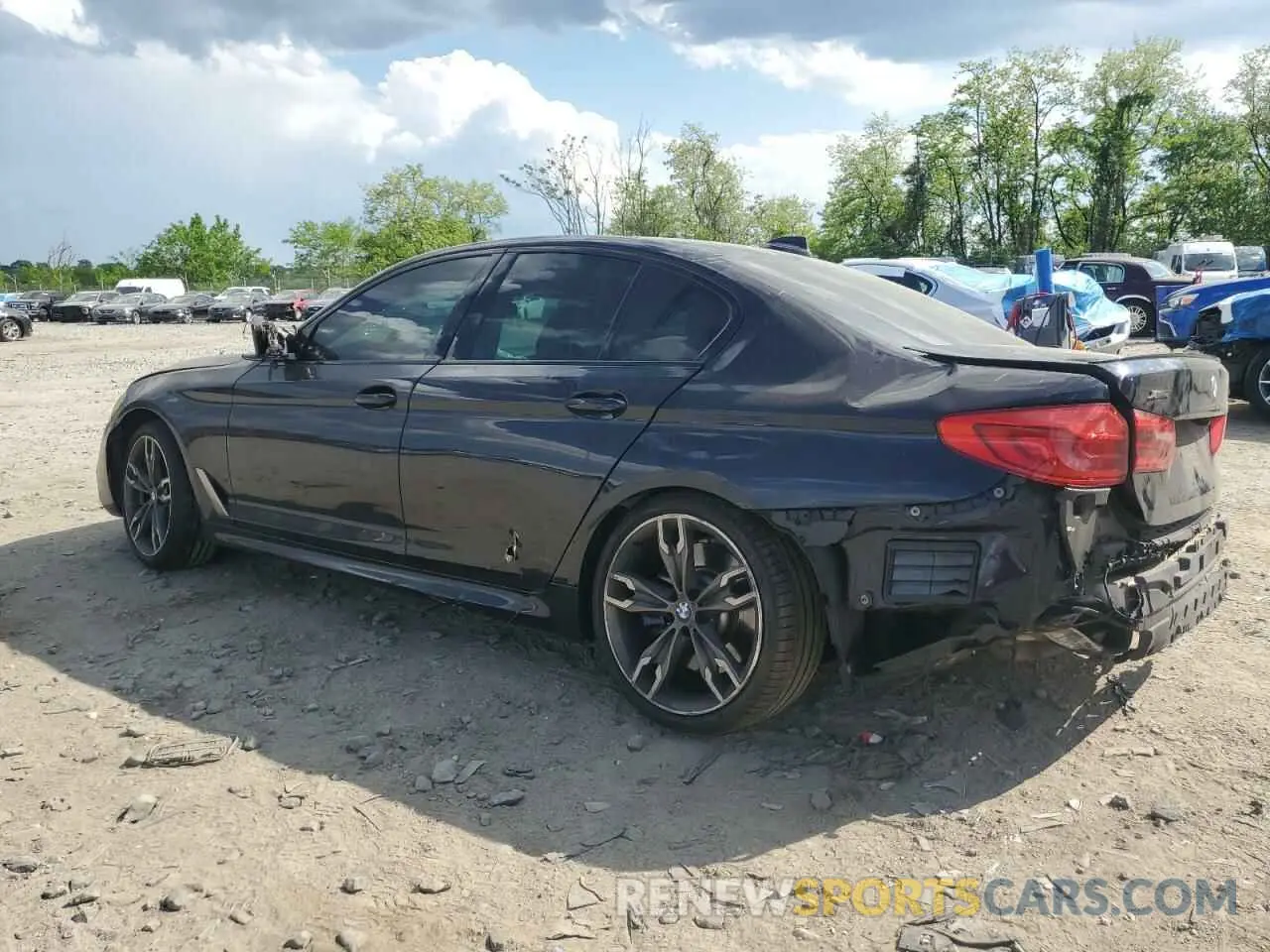 2 Photograph of a damaged car WBAJS7C03LCD00279 BMW M5 2020