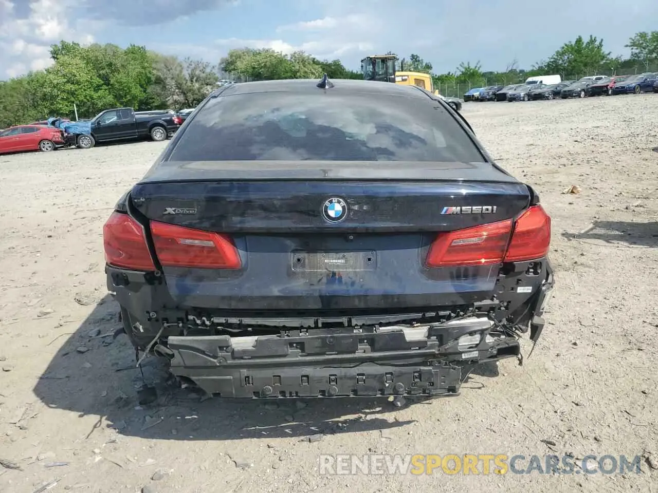 6 Photograph of a damaged car WBAJS7C03LCD00279 BMW M5 2020