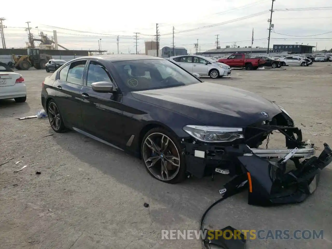 1 Photograph of a damaged car WBAJS7C04LBN96142 BMW M5 2020