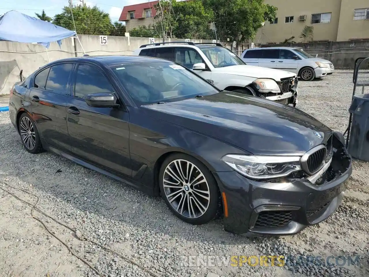 4 Photograph of a damaged car WBAJS7C06LBN96515 BMW M5 2020