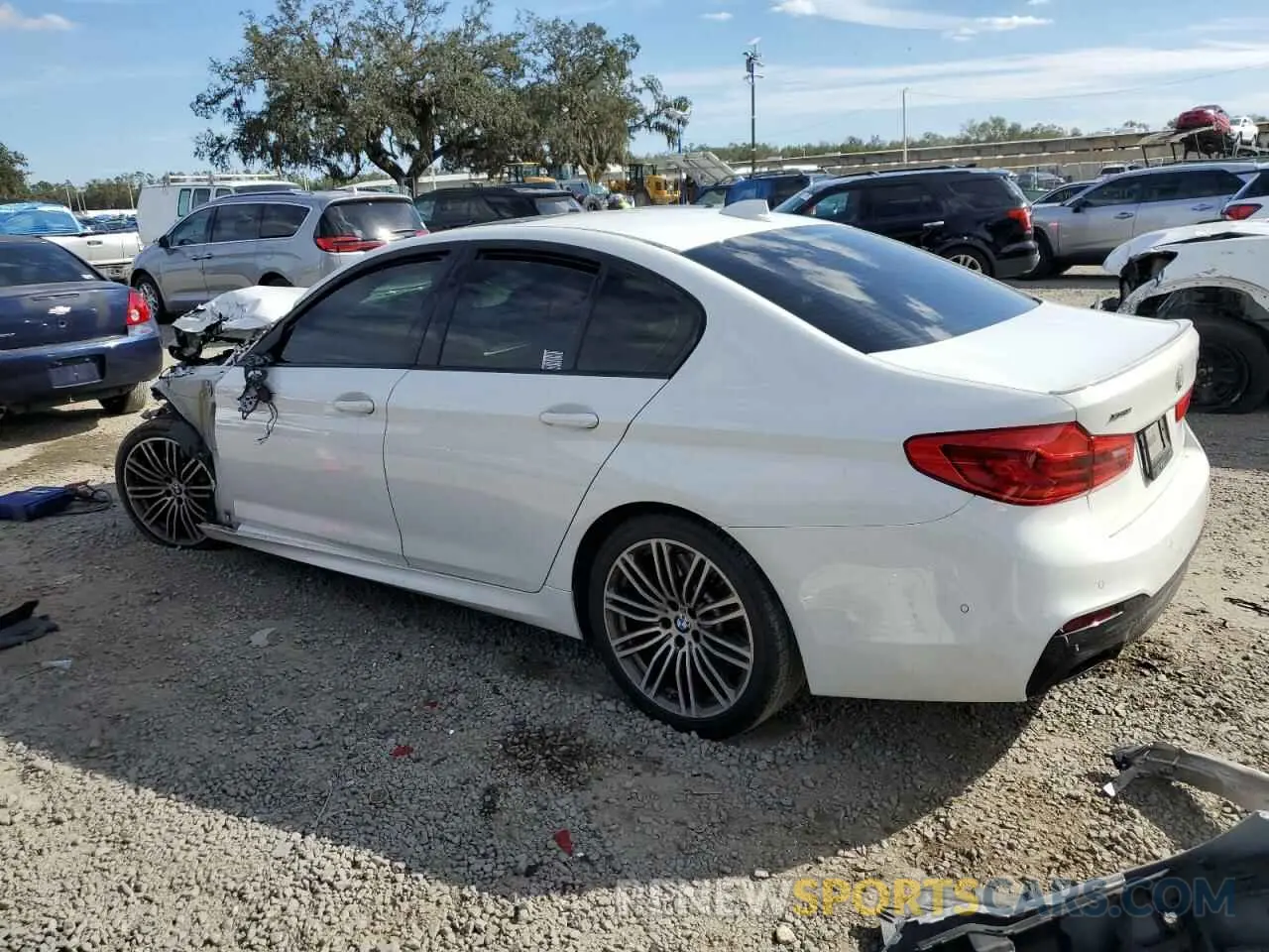 2 Photograph of a damaged car WBAJS7C06LCD07565 BMW M5 2020