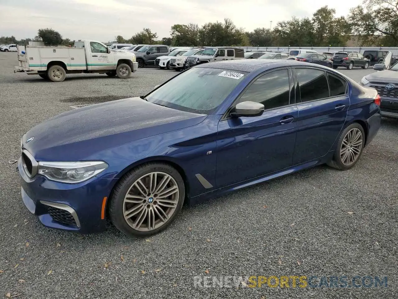 1 Photograph of a damaged car WBAJS7C07LCD28957 BMW M5 2020