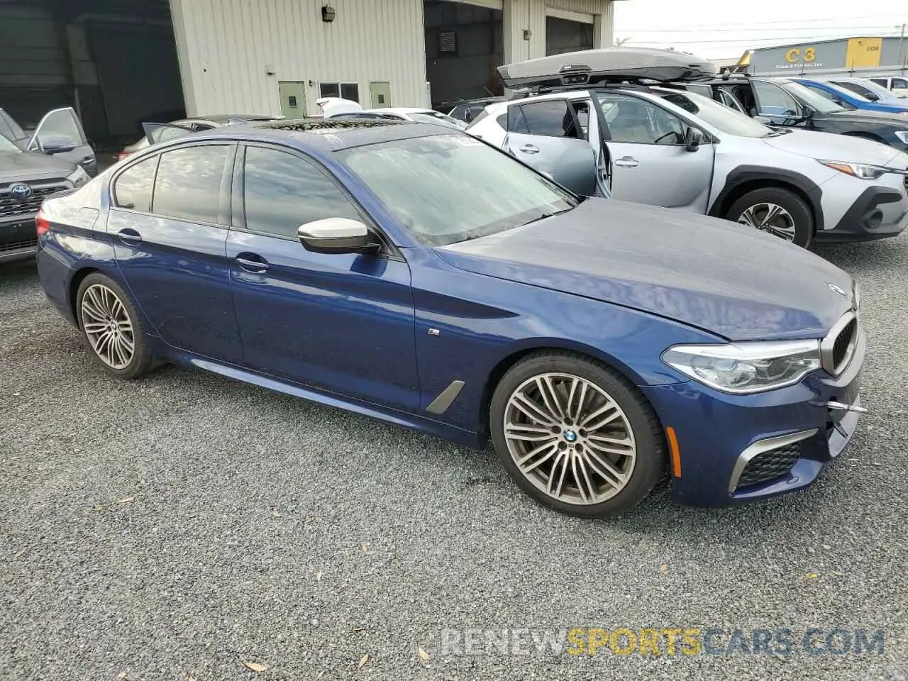 4 Photograph of a damaged car WBAJS7C07LCD28957 BMW M5 2020