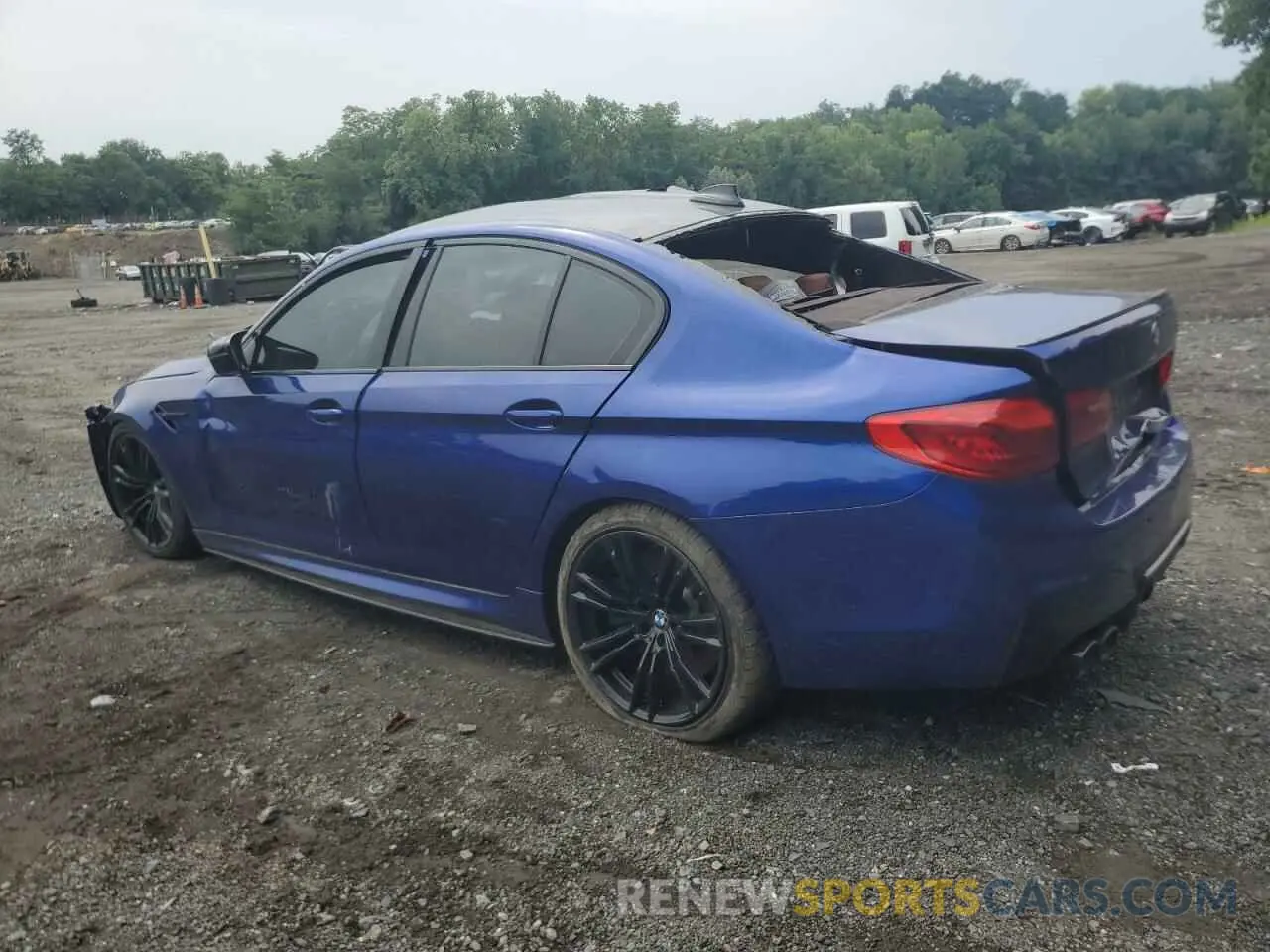 2 Photograph of a damaged car WBSJF0C00LCD42660 BMW M5 2020