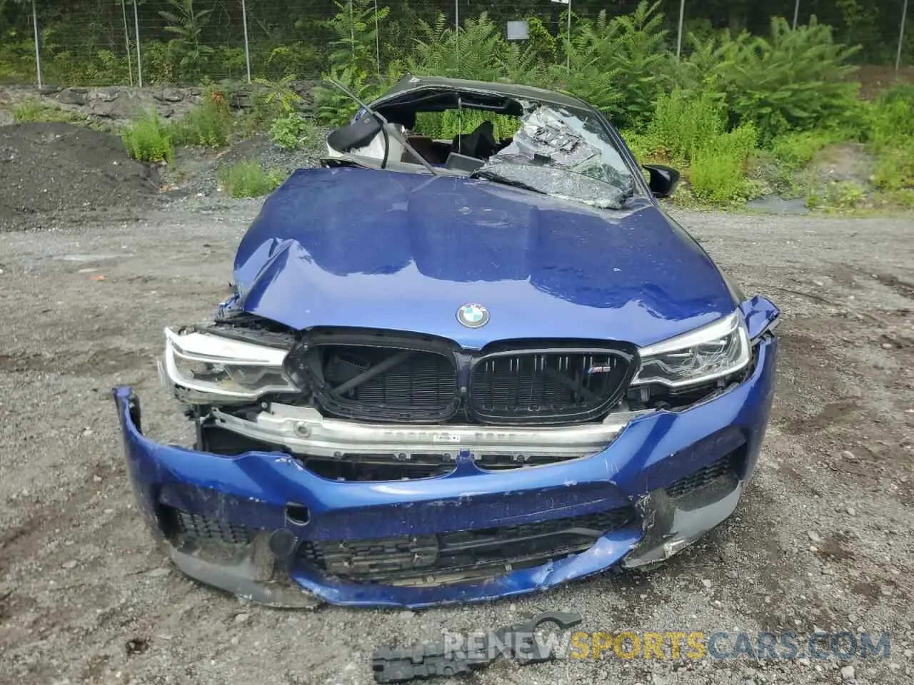 5 Photograph of a damaged car WBSJF0C00LCD42660 BMW M5 2020