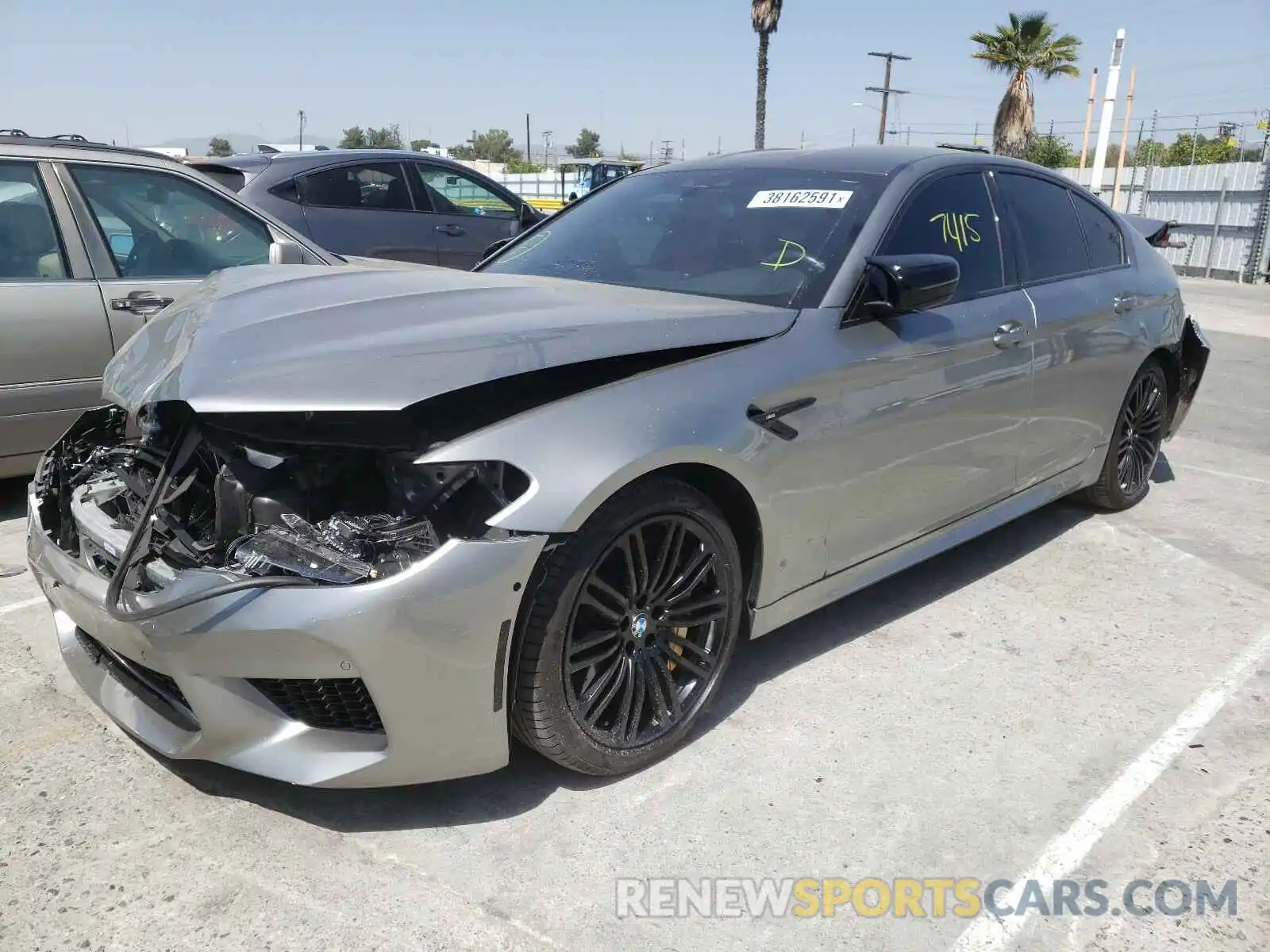 2 Photograph of a damaged car WBSJF0C04LCE49436 BMW M5 2020