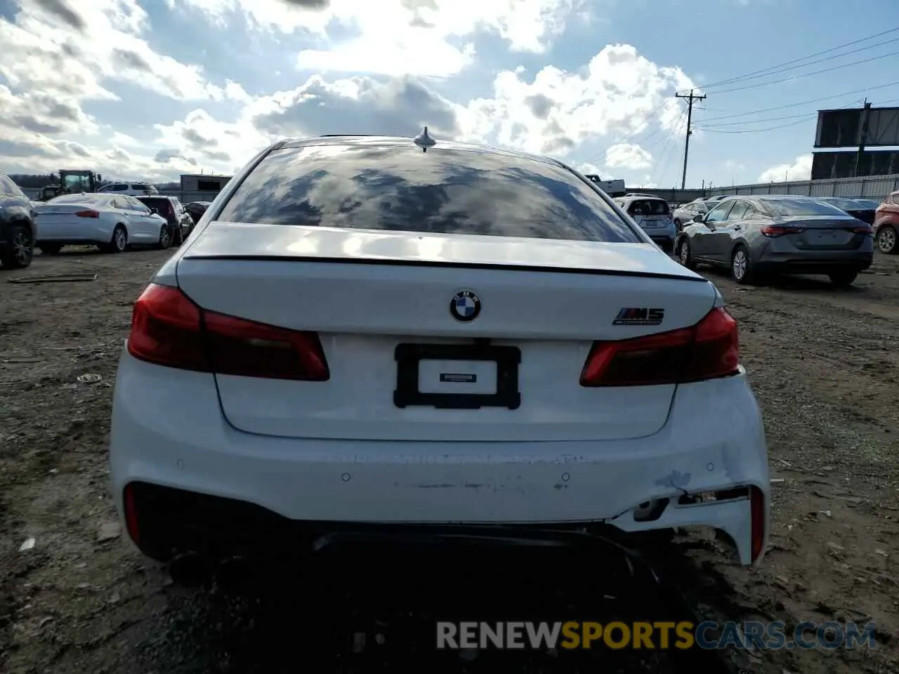 6 Photograph of a damaged car WBSJF0C08LB449068 BMW M5 2020