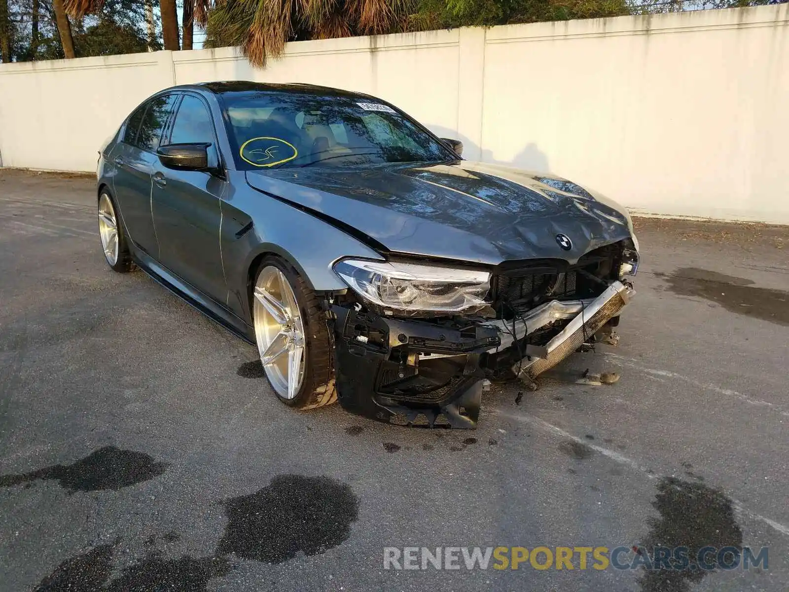 1 Photograph of a damaged car WBSJF0C08LCD50683 BMW M5 2020