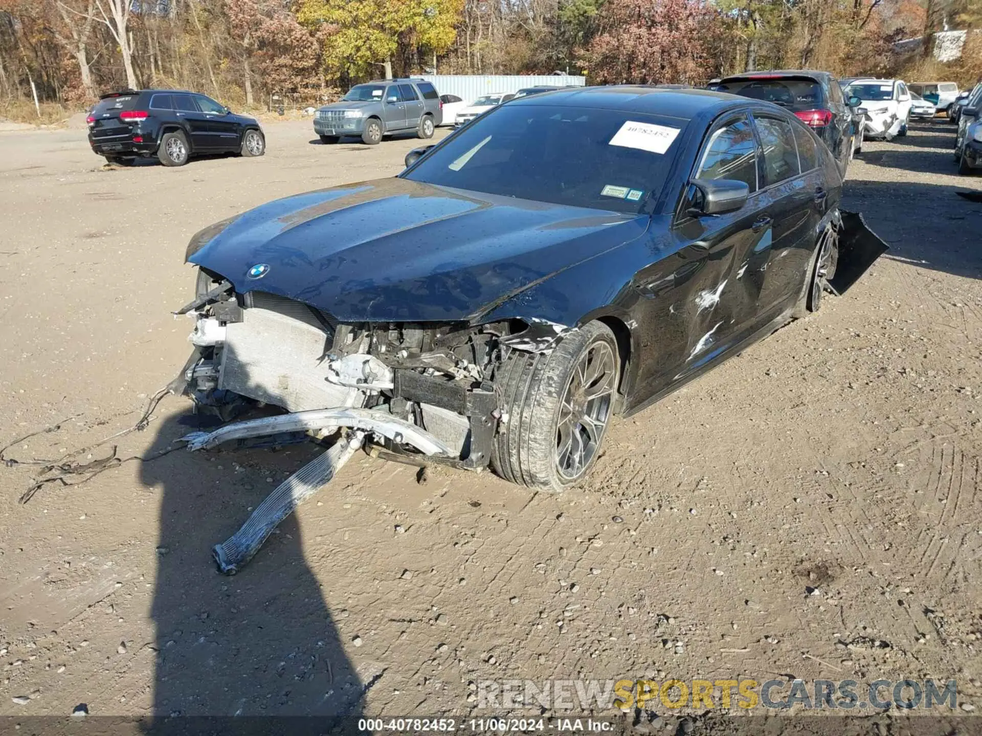 2 Photograph of a damaged car WBSJF0C08LCD71226 BMW M5 2020